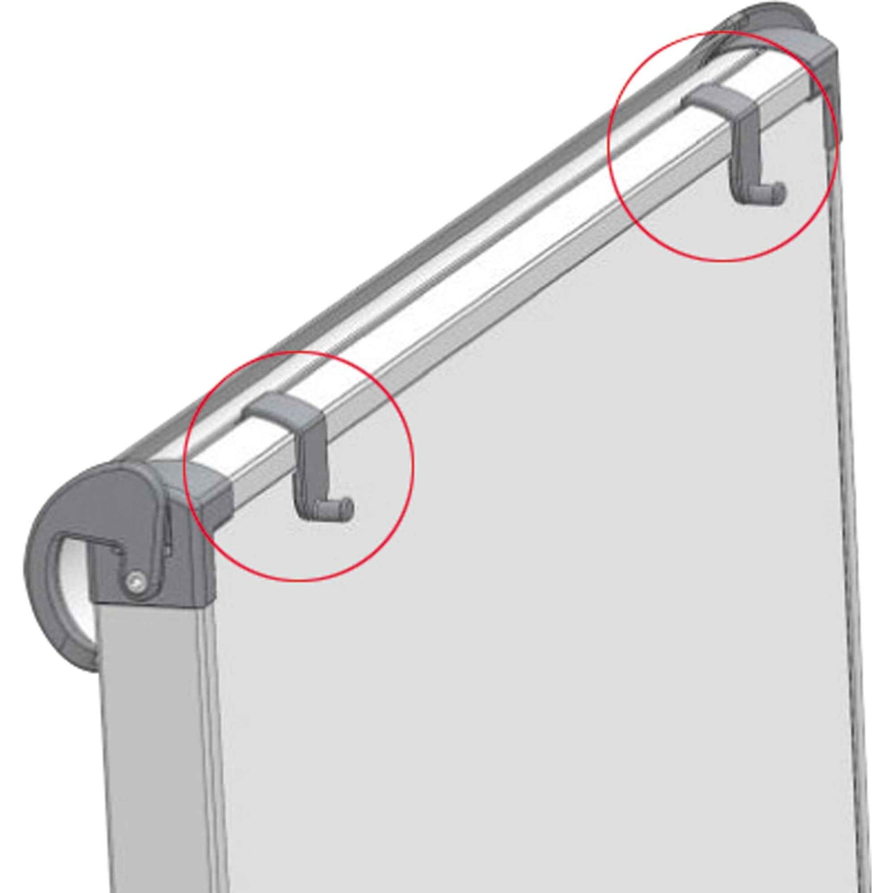 FRANKEN Flipchartblockhalter