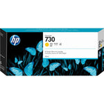 Gelbe HP Tintenpatrone 730, Tintenpatrone für HP Drucker, sichtbare Patrone mit Gel-Tinte