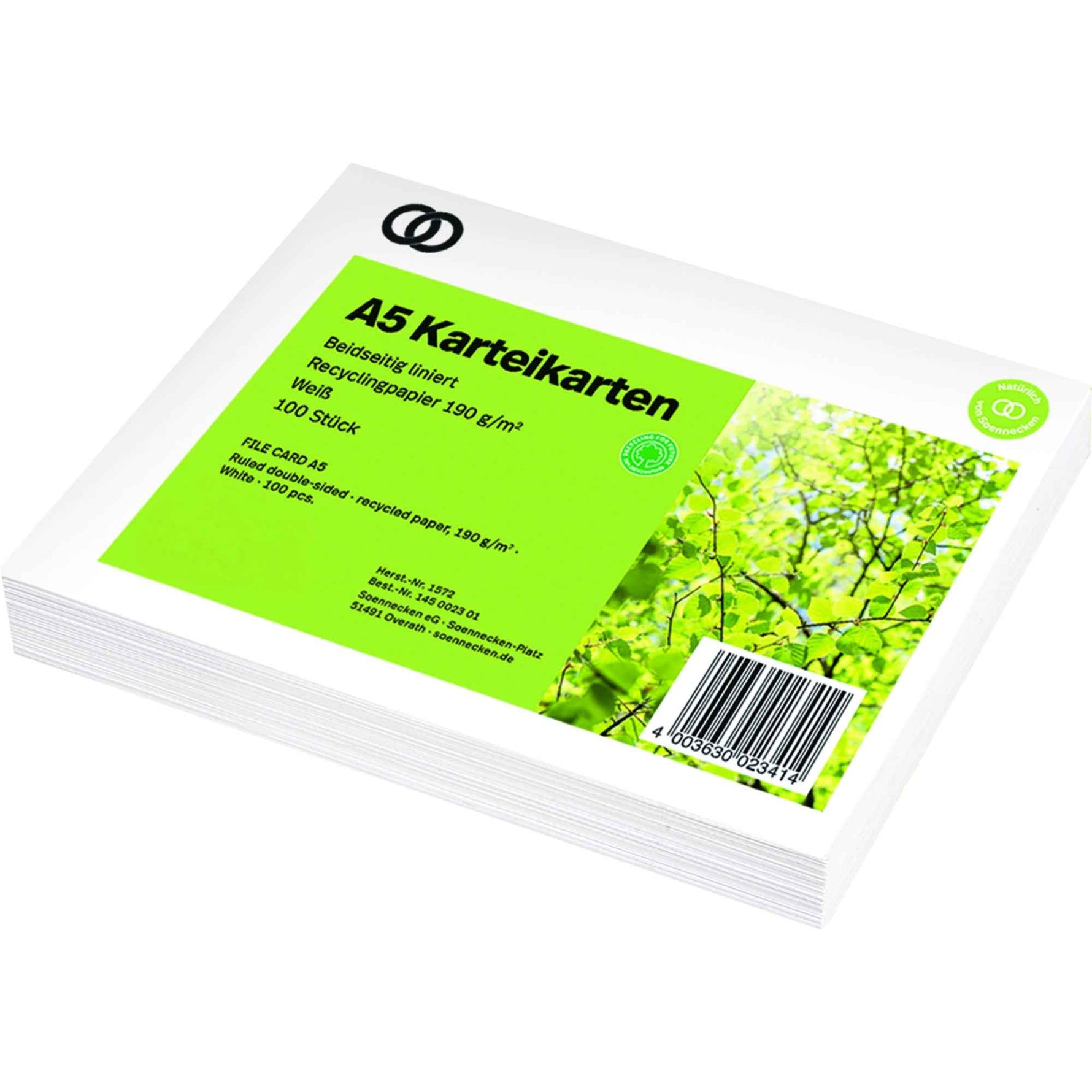 Soennecken Karteikarte oeco Recycling