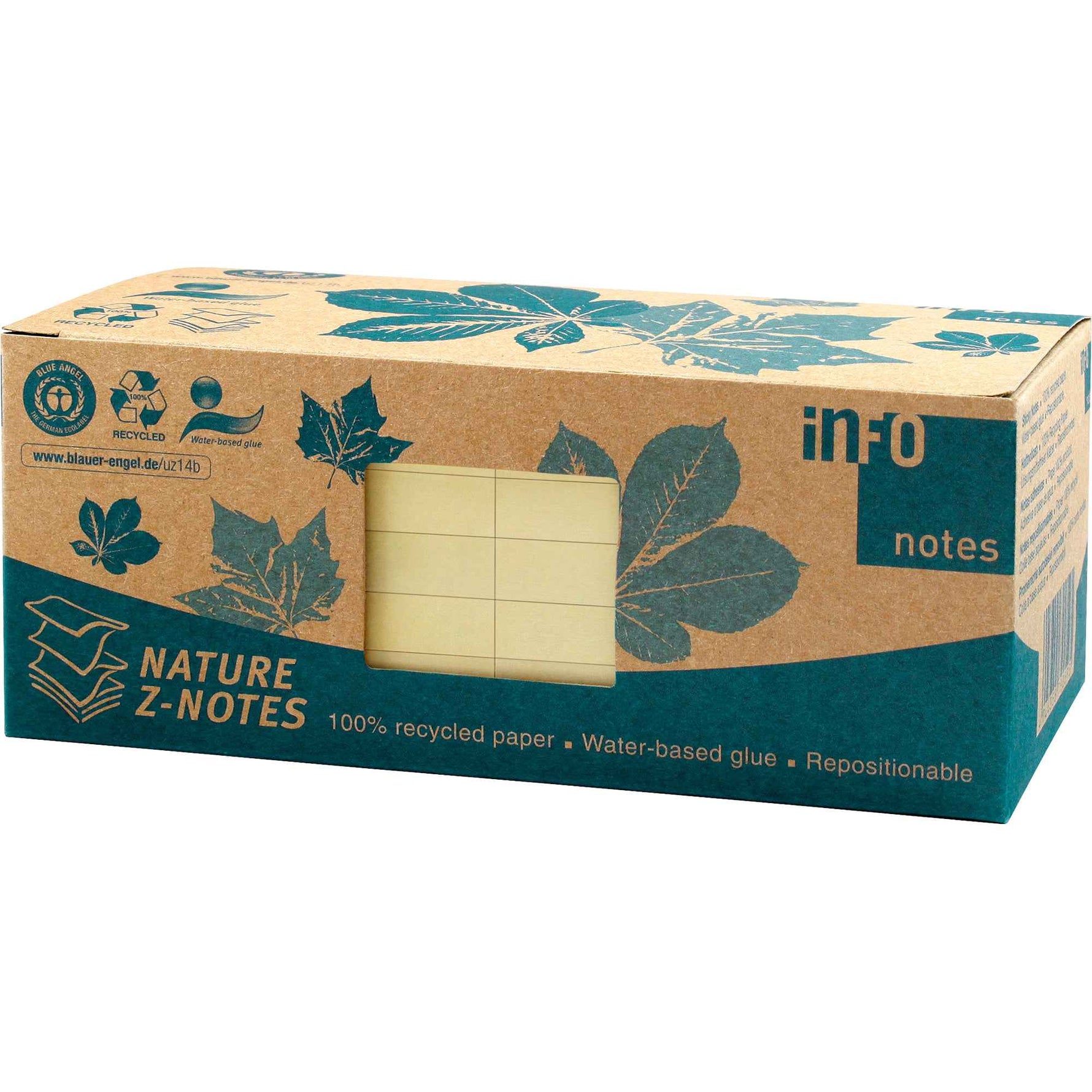 Info Haftnotiz Nature Z-Notes