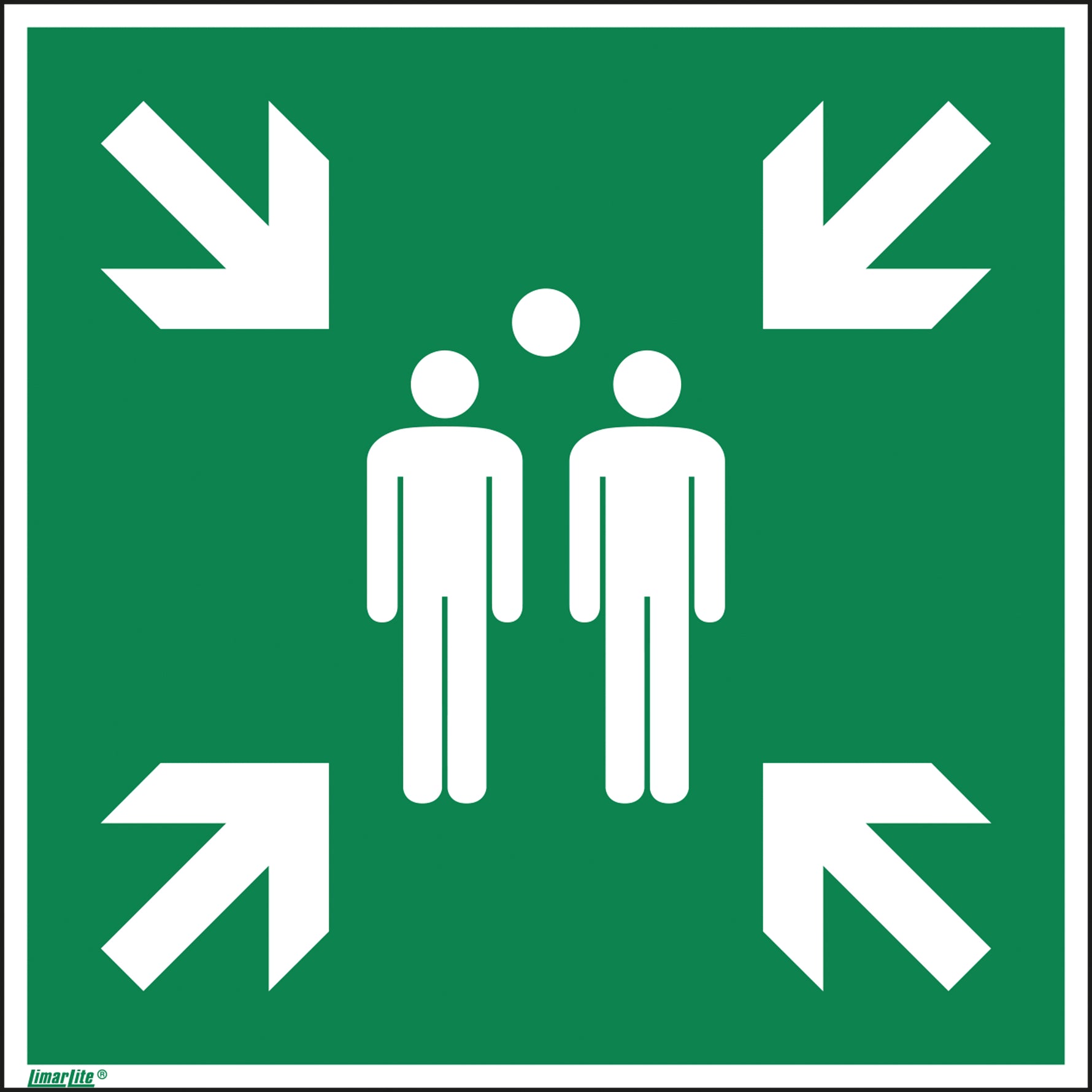 Hinweisschild 40 x 40 cm (B x H) - Wiepa Bürofachpartner