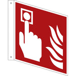 Hinweisschild rot/weiß