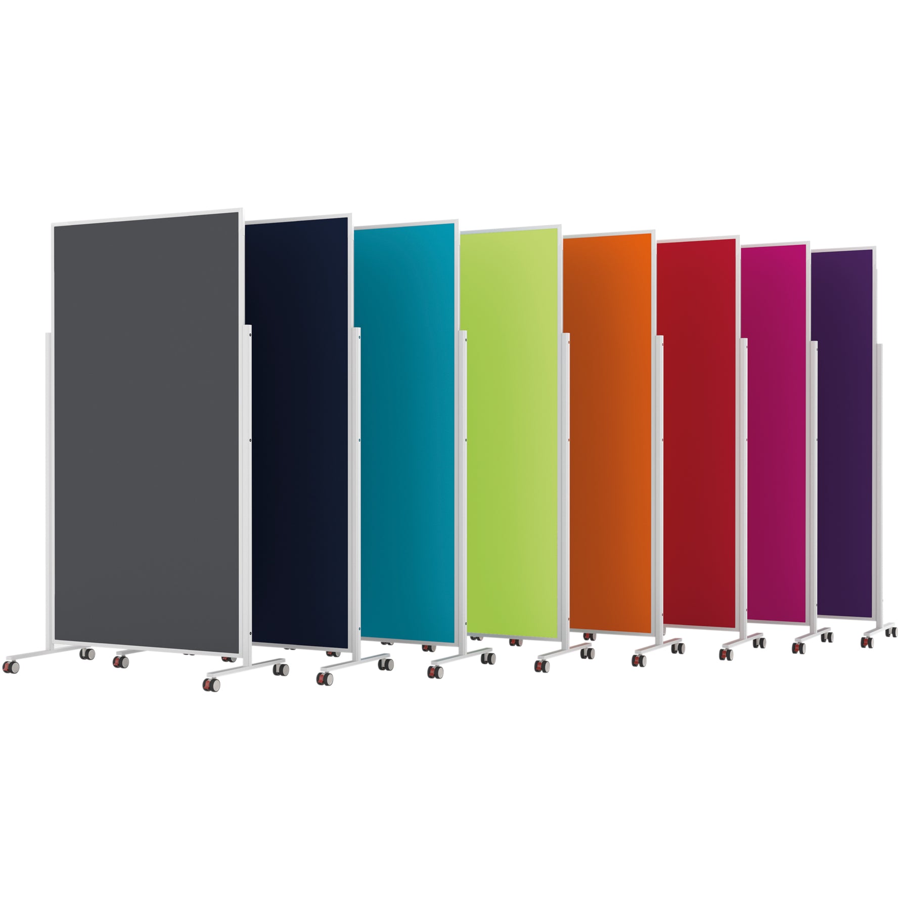 magnetoplan® Moderationstafel Design VarioPin weiß, pulverbeschichtet - Wiepa Bürofachpartner