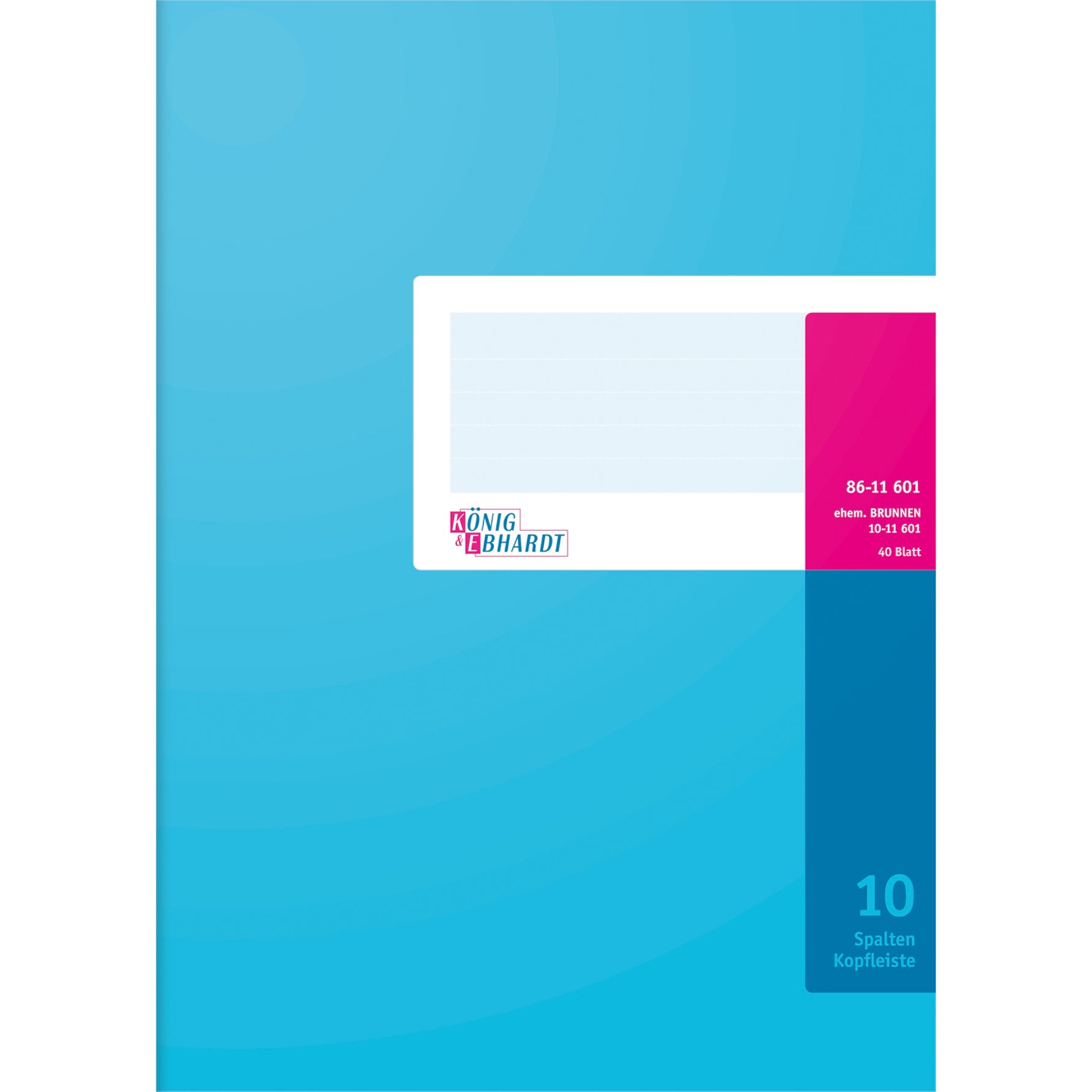König & Ebhardt Spaltenbuch 10 Spalten - Wiepa Bürofachpartner