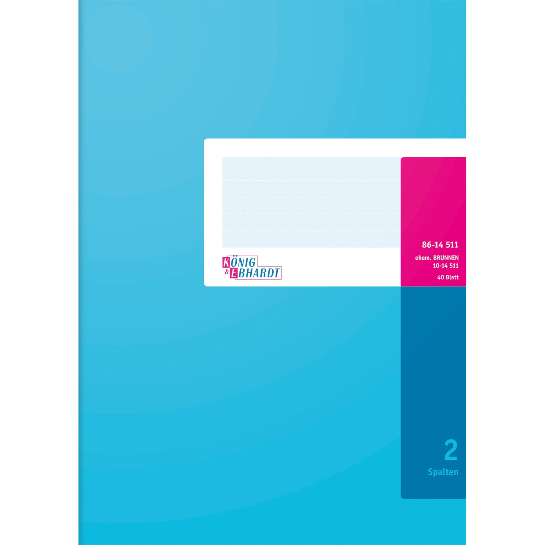 König & Ebhardt Spaltenbuch 2 Spalten - Wiepa Bürofachpartner
