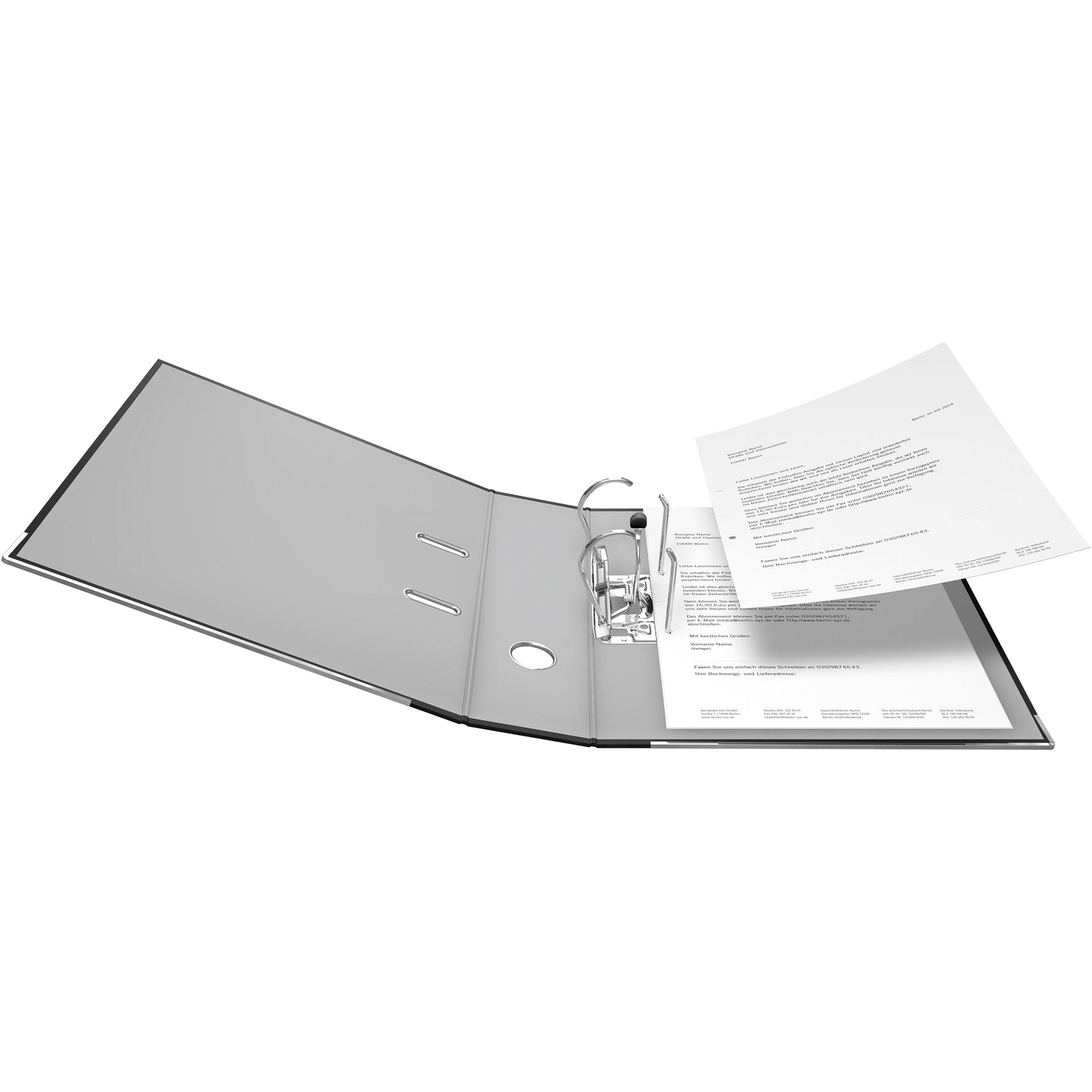 Falken Ordner Recycolor DIN A4 80 mm - Wiepa Bürofachpartner