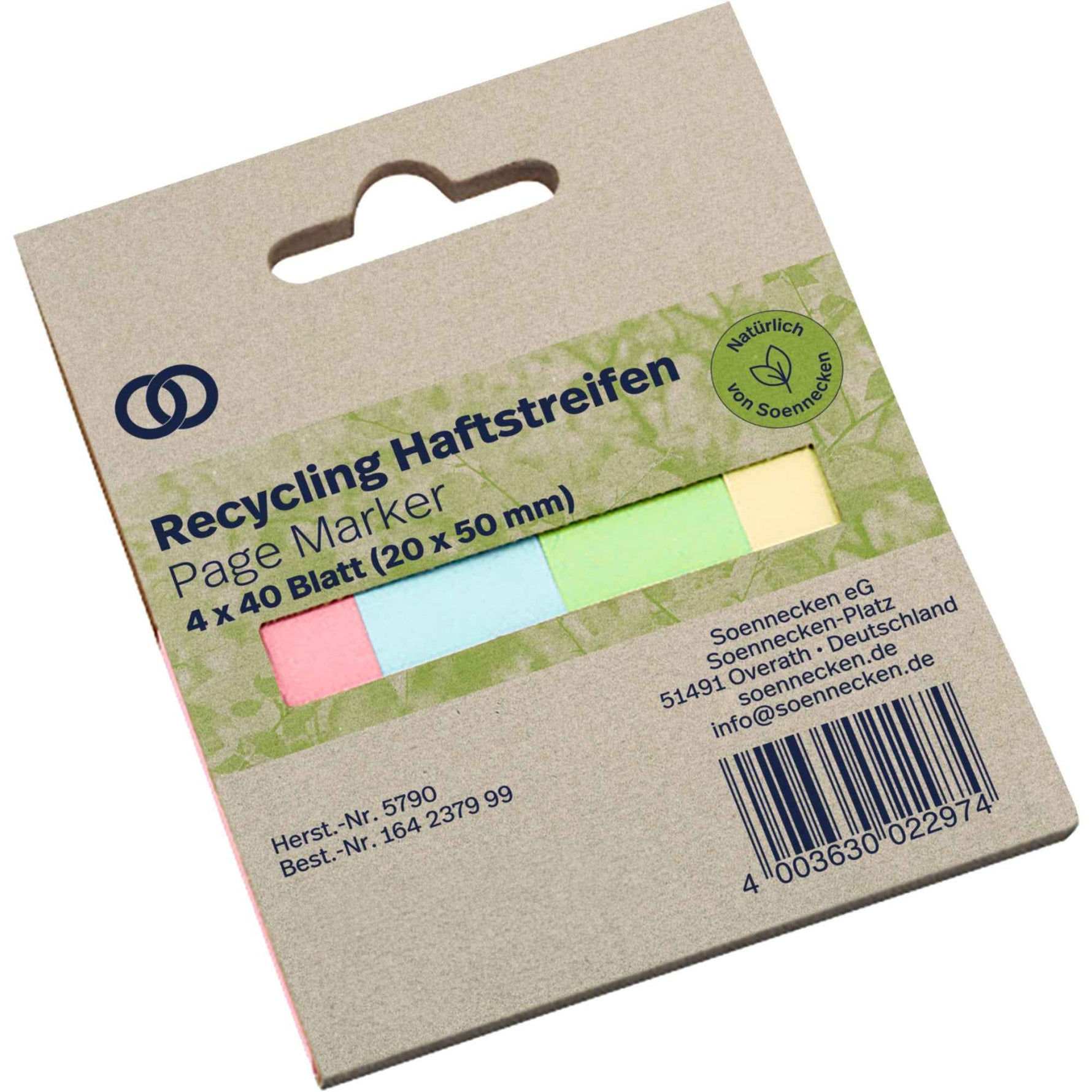 Soennecken Haftmarker oeco Recycling
