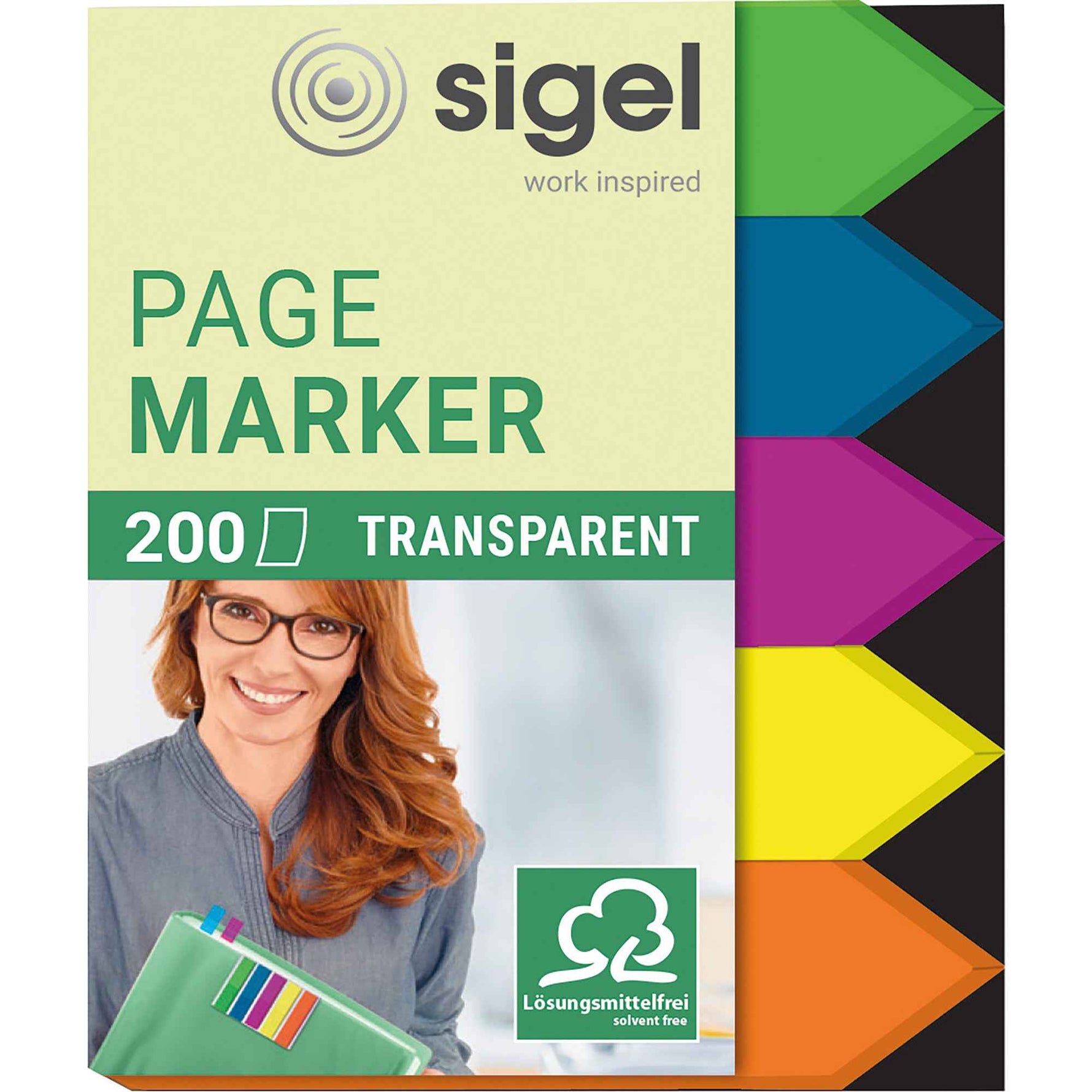 SIGEL Haftstreifen Folie kleine Pfeile