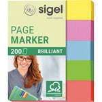 SIGEL Haftmarker Brillant 50 x 12 mm (B x H)