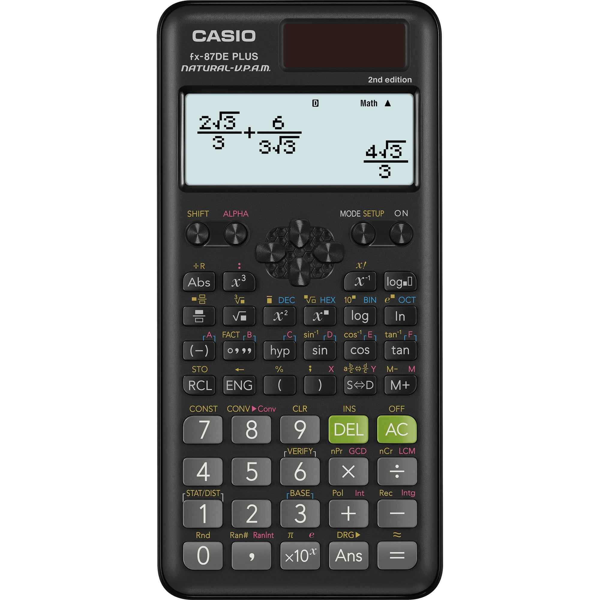 CASIO® Schulrechner FX-87DE PLUS 2ND EDITION