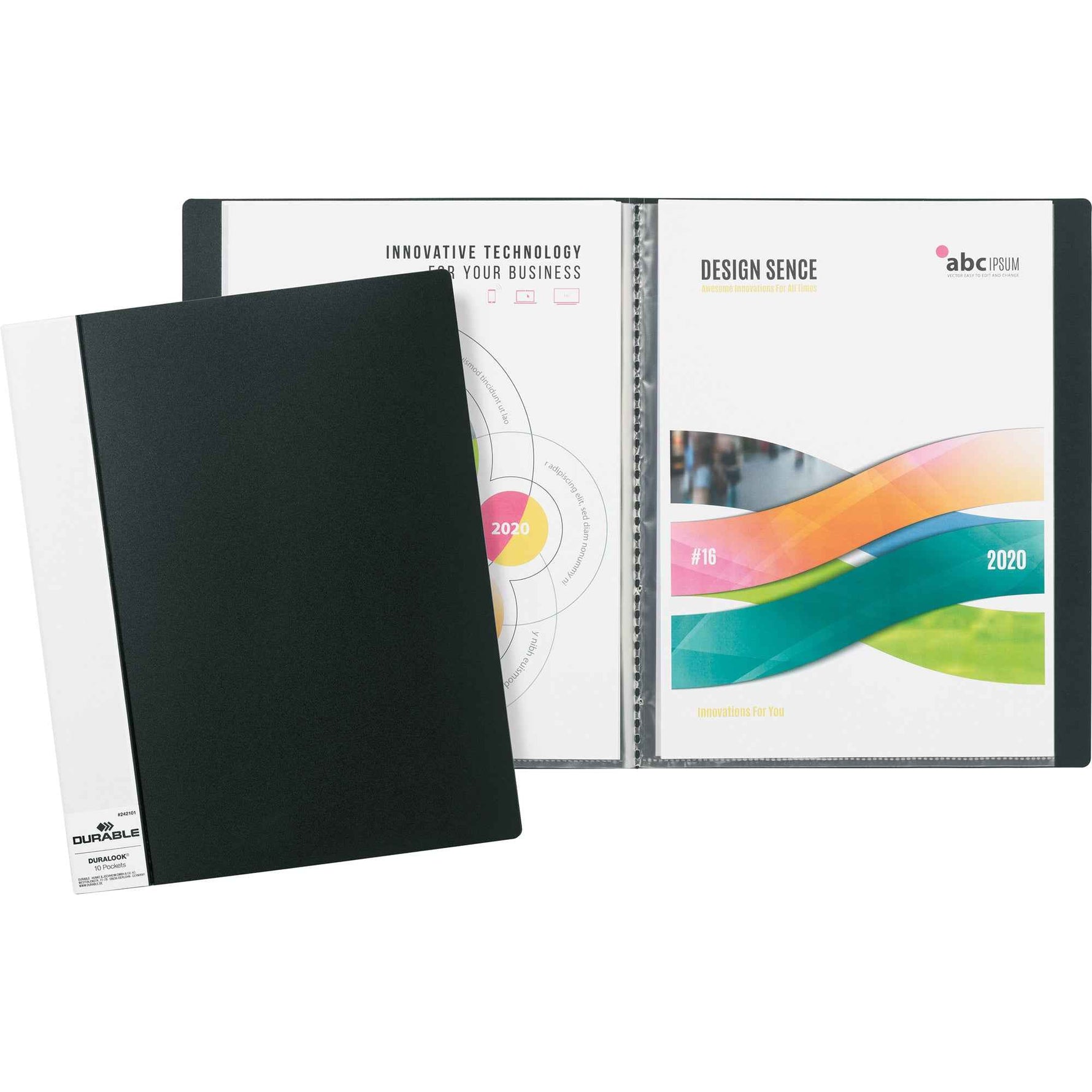 DURABLE Sichtbuch DURALOOK® 10 Hüllen