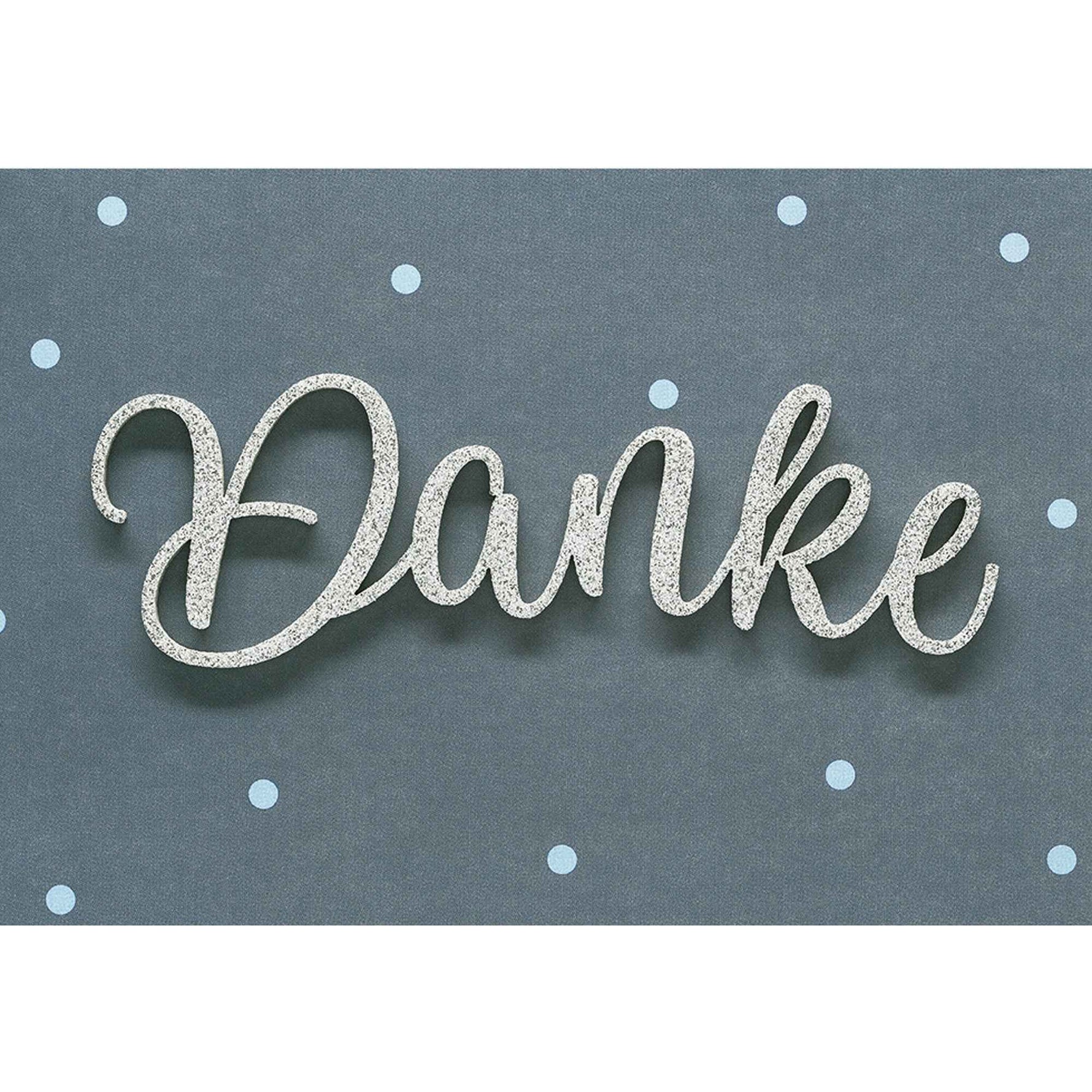 Perleberg Faltkarte Dankeschönkarte