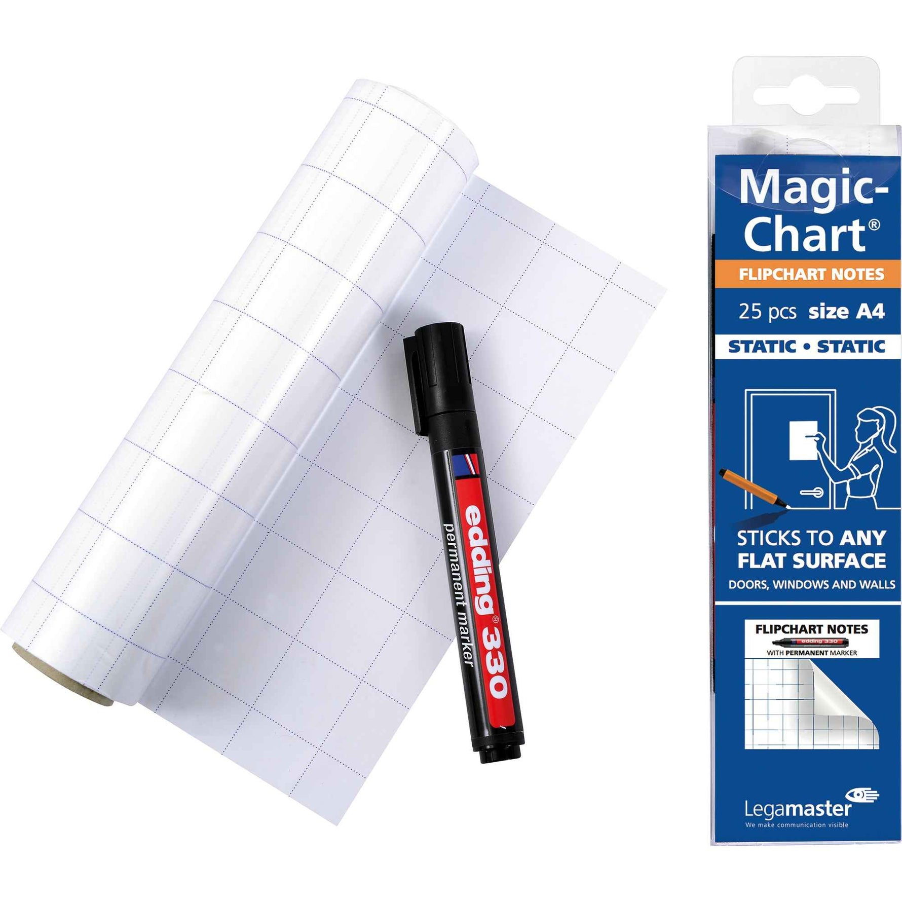 Legamaster Flipchartfolie Magic-Chart Flipchart