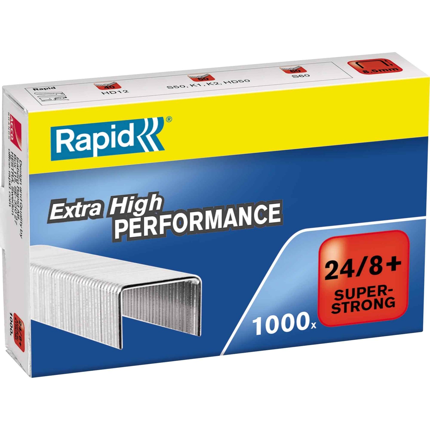 Rapid Heftklammer Super Strong 24/8+