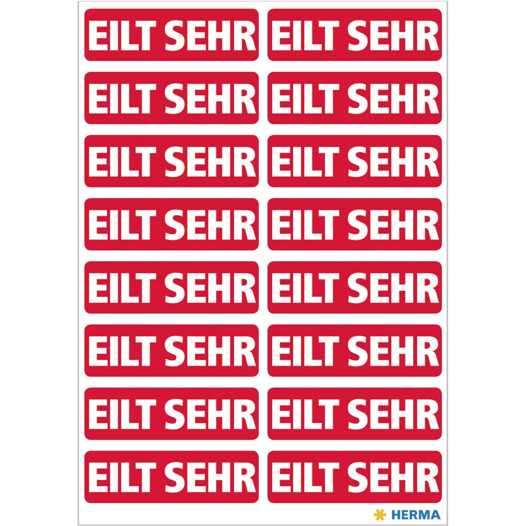 HERMA Hinweisetikett HOME 40 x 12 mm (B x H) EILT SEHR