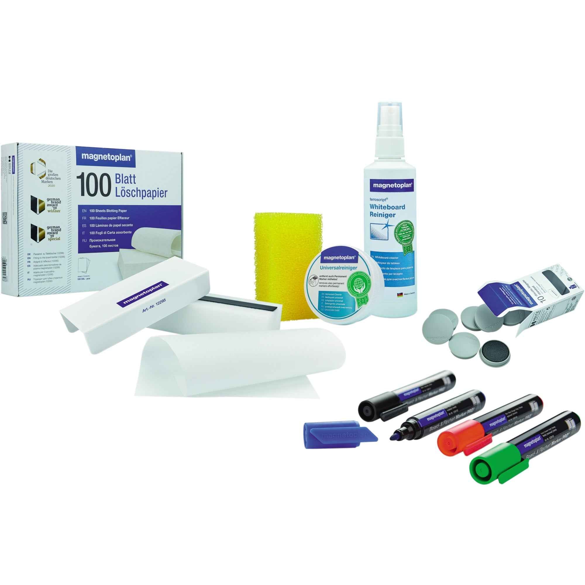 magnetoplan® Zubehörset Magnettafel Large