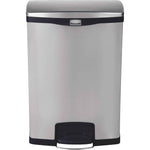 Rubbermaid Tretabfalleimer SLIM JIM® STEP-ON 90 l 1 Sortierfach