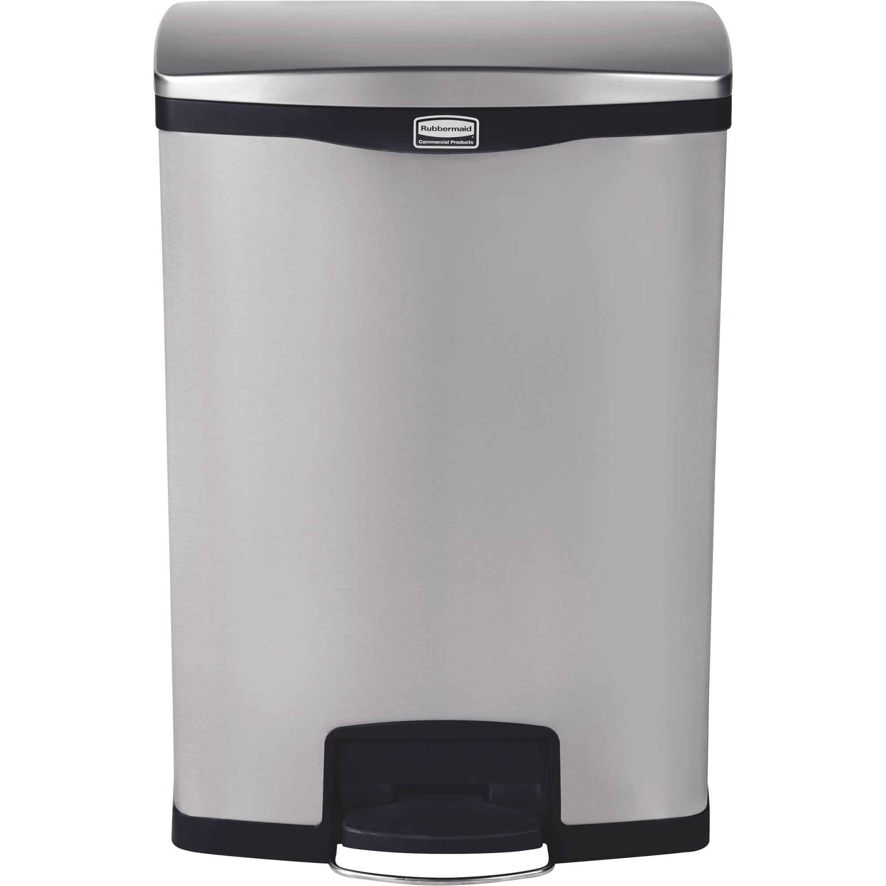 Rubbermaid Tretabfalleimer SLIM JIM® STEP-ON 90 l 1 Sortierfach