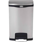 Rubbermaid Tretabfalleimer SLIM JIM® STEP-ON 50 l 1 Sortierfach