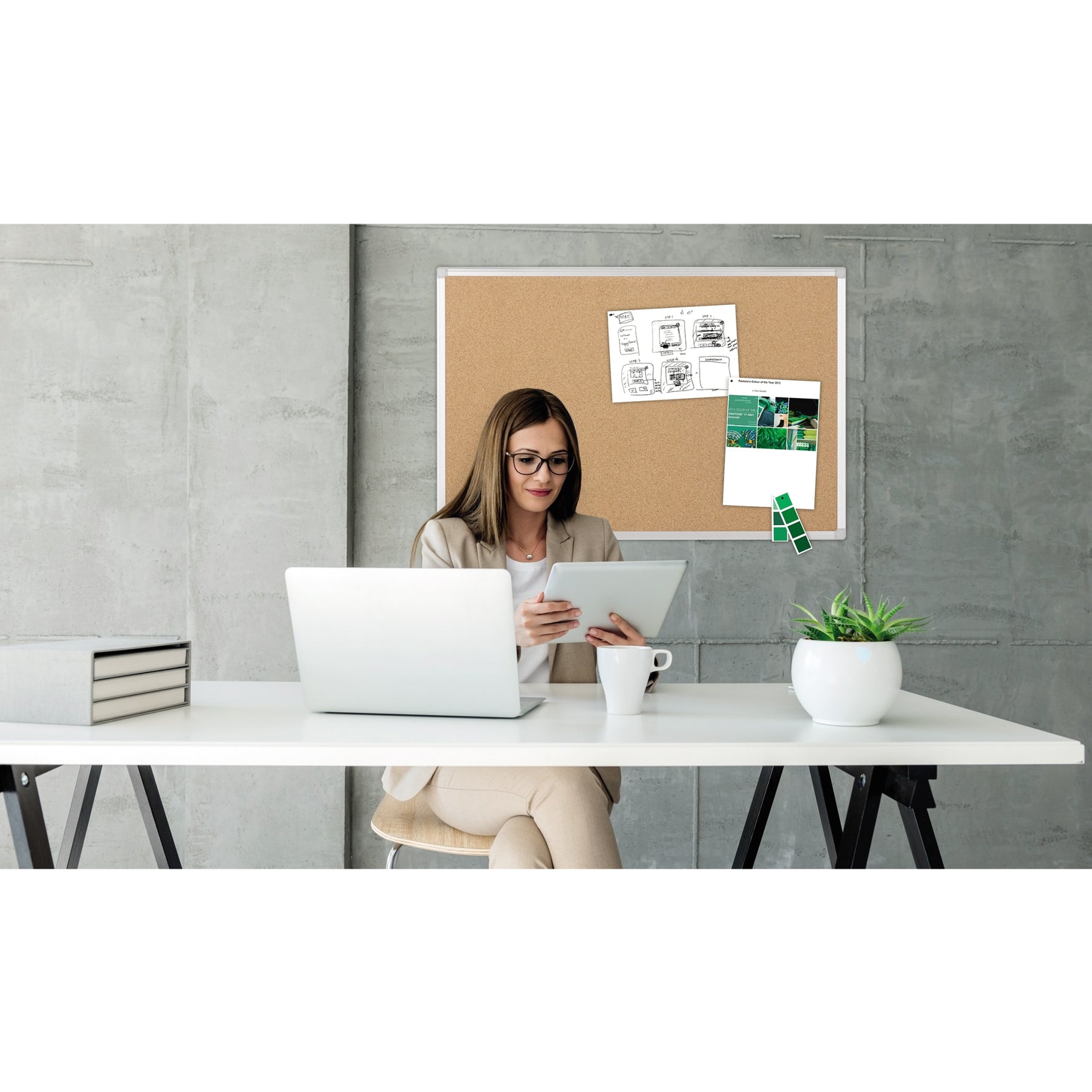Bi-office Pinnwand Earth 180 x 120 cm (B x H) - Wiepa Bürofachpartner