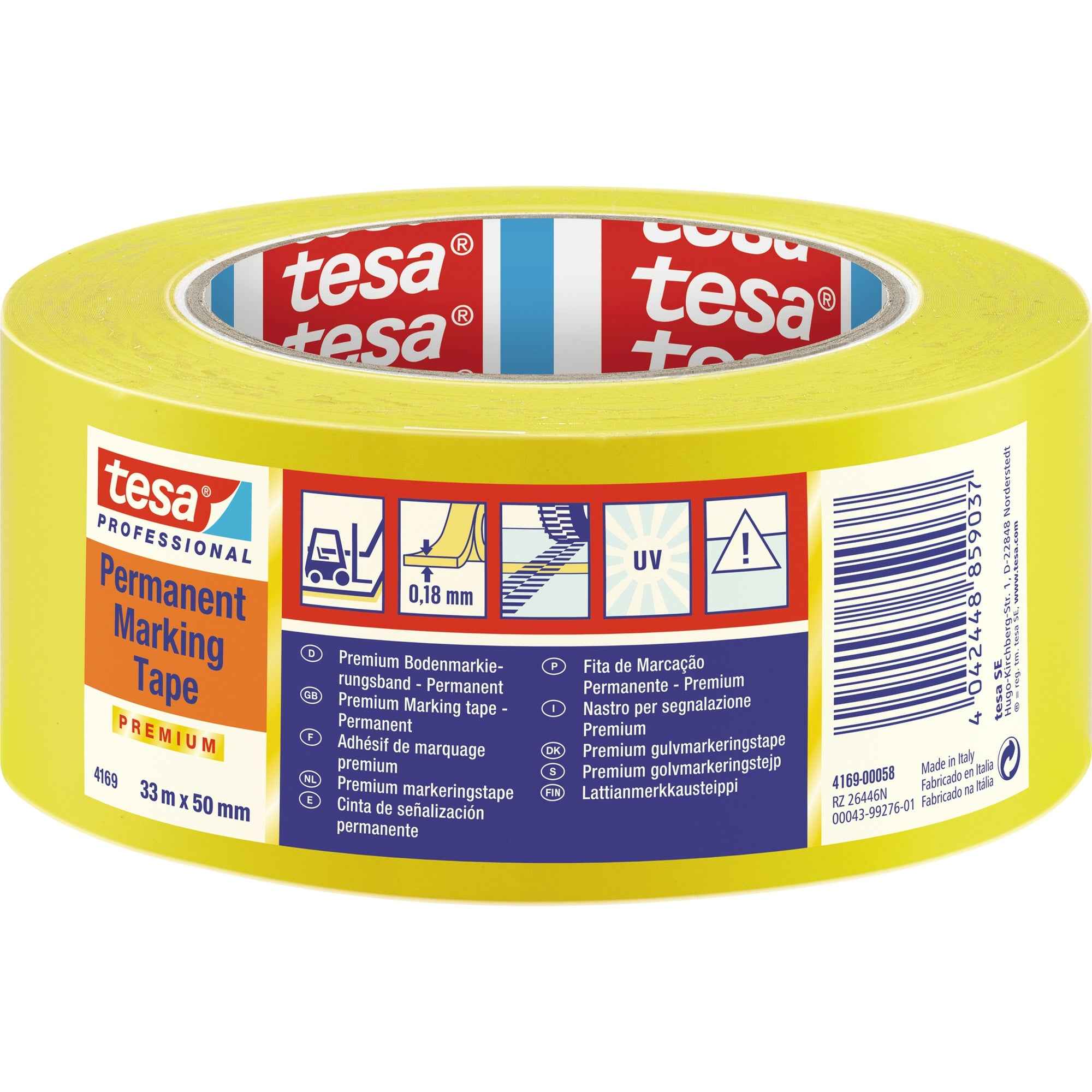 tesa® Signalklebeband Professional 4169