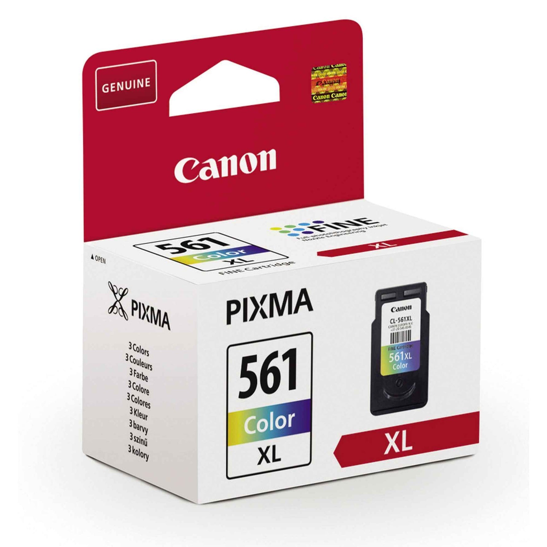 Canon Tintenpatrone CL-561XL cyan/magenta/gelb