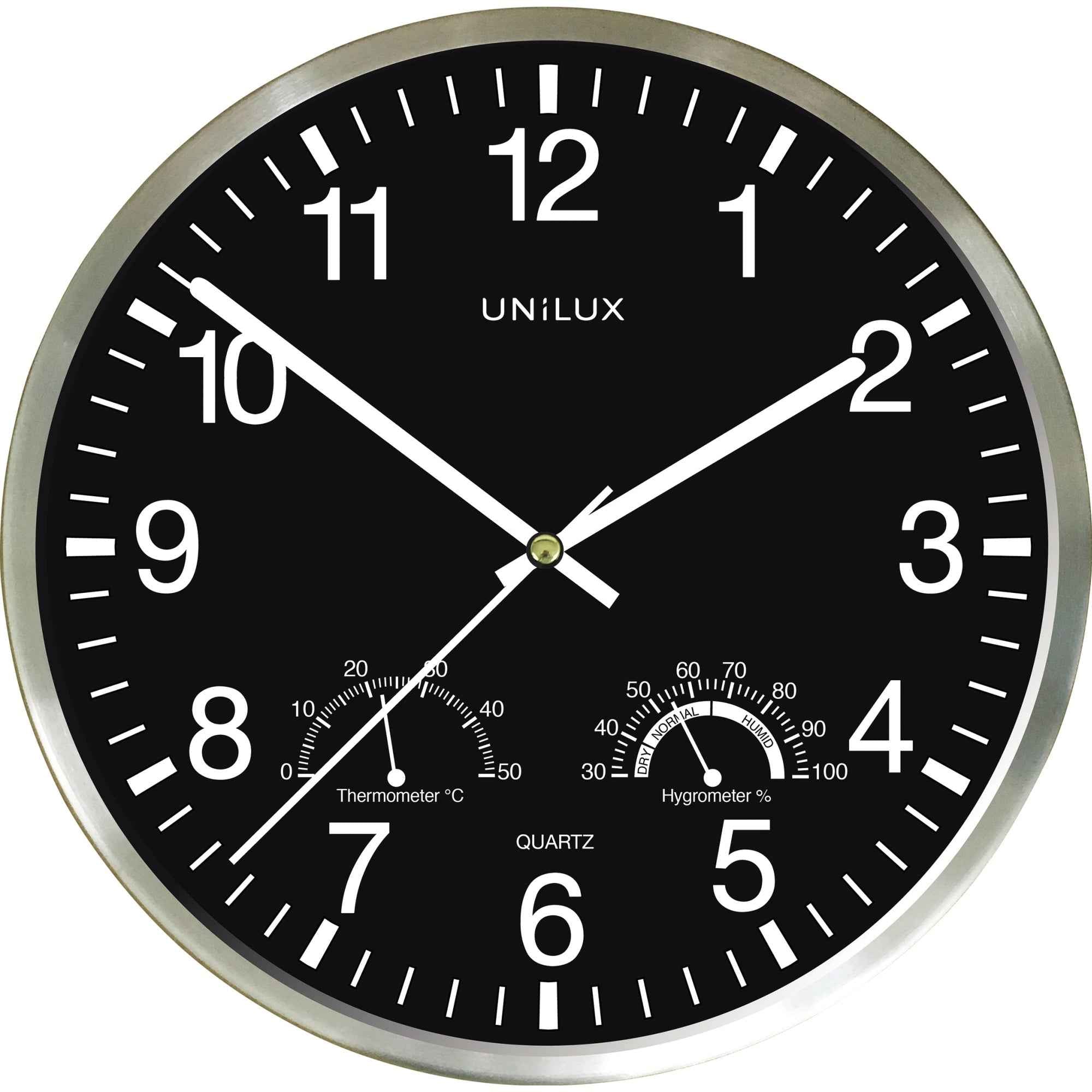 UNILUX Wanduhr WETTY