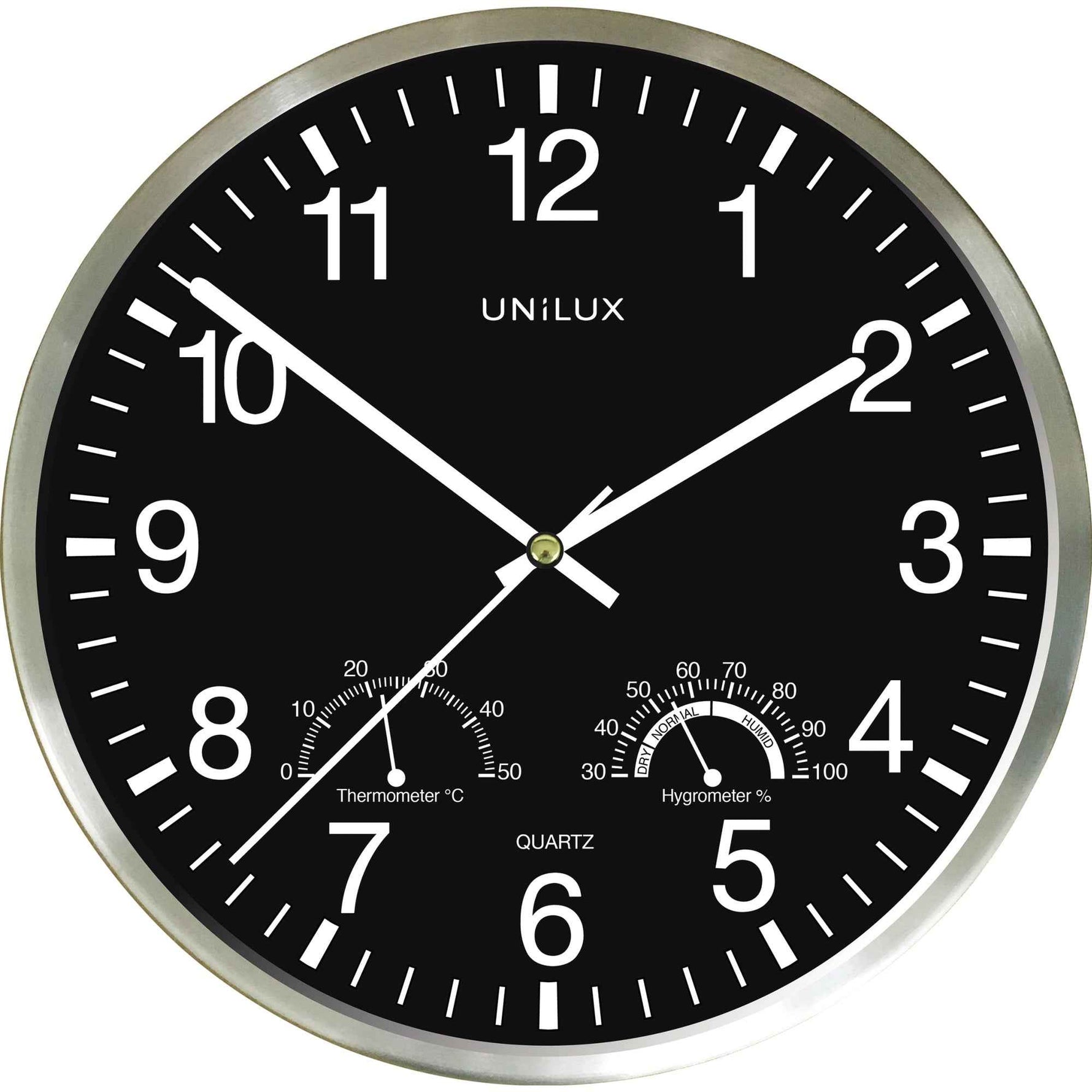 UNILUX Wanduhr WETTY