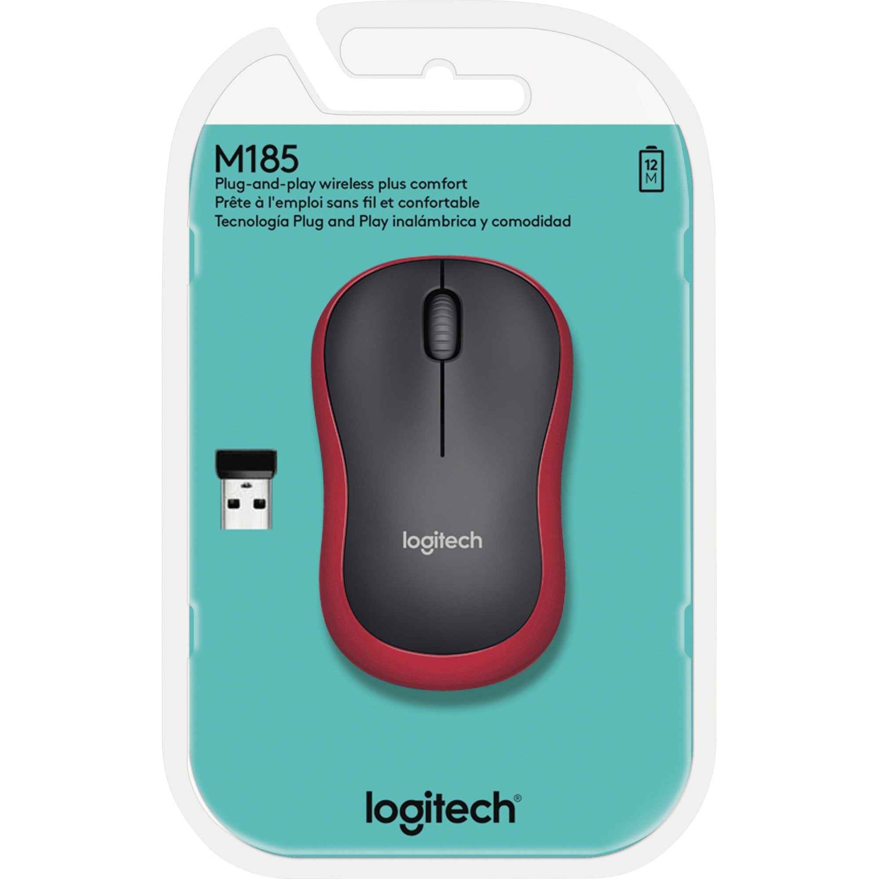 Logitech Optische PC Maus M185