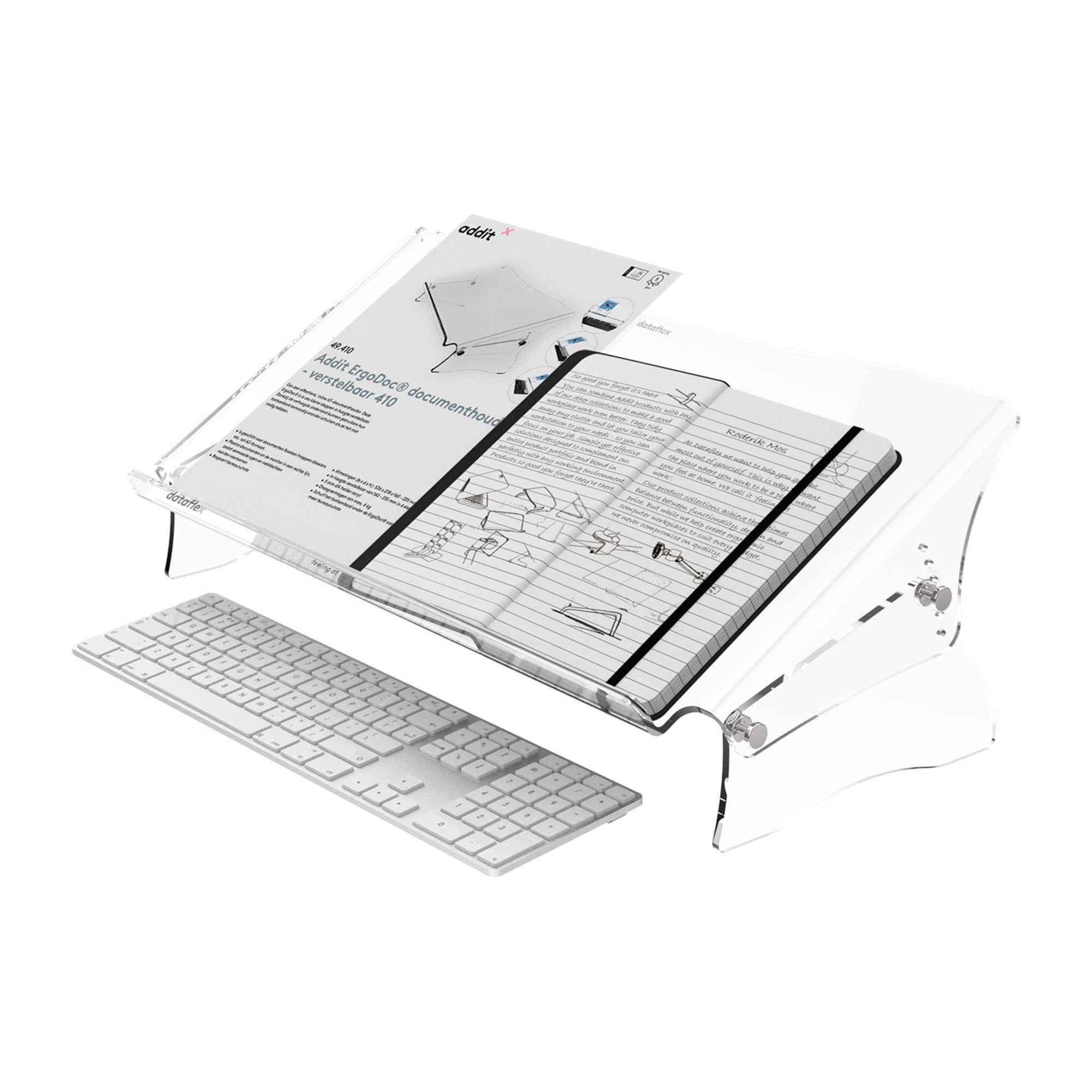 Dataflex Konzepthalter Addit ErgoDoc® 53,6 x 23,5 x 27,8 cm (B x H x T)