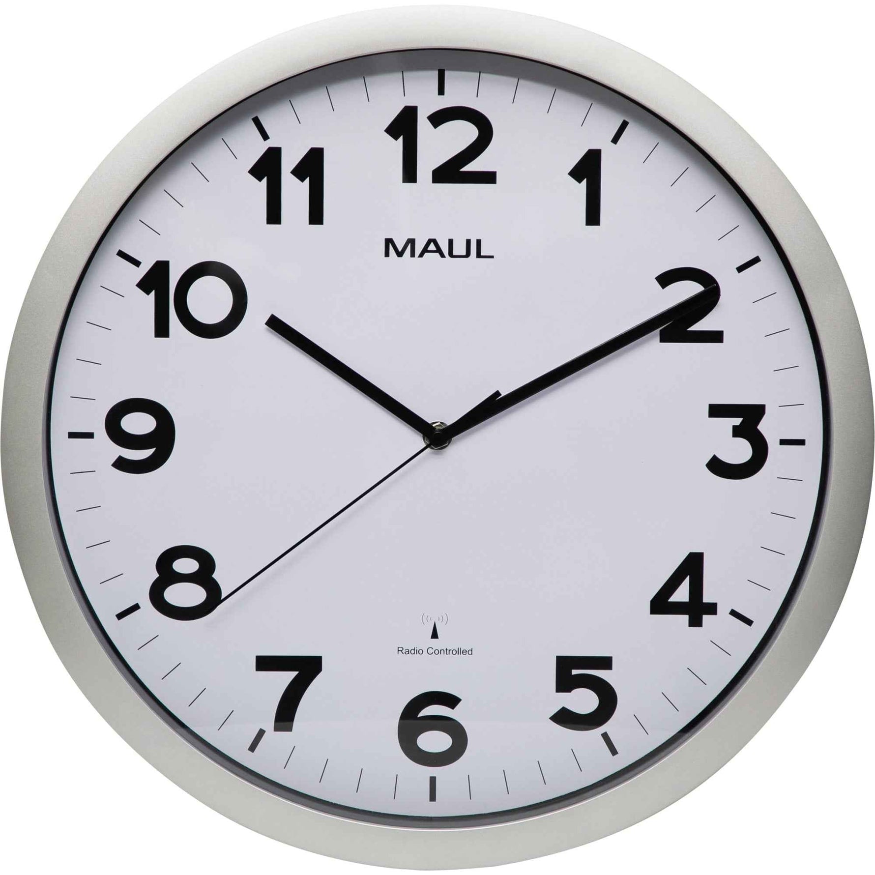 MAUL Funkuhr MAULstep 40 x 5 cm (Ø x T)