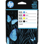 HP Tintenpatrone 934/935 schwarz, cyan, magenta, gelb