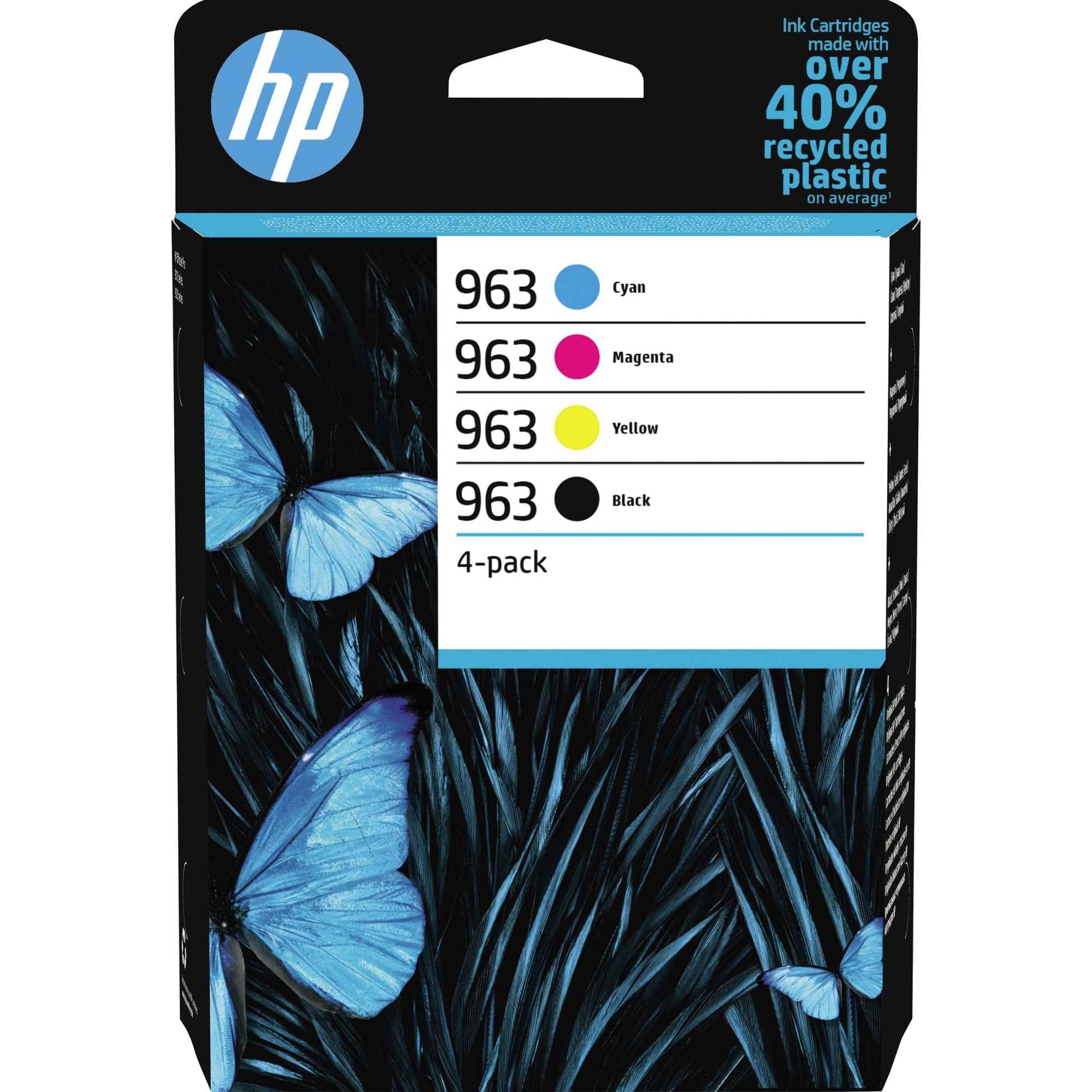 HP Tintenpatrone 963 schwarz, cyan, magenta, gelb