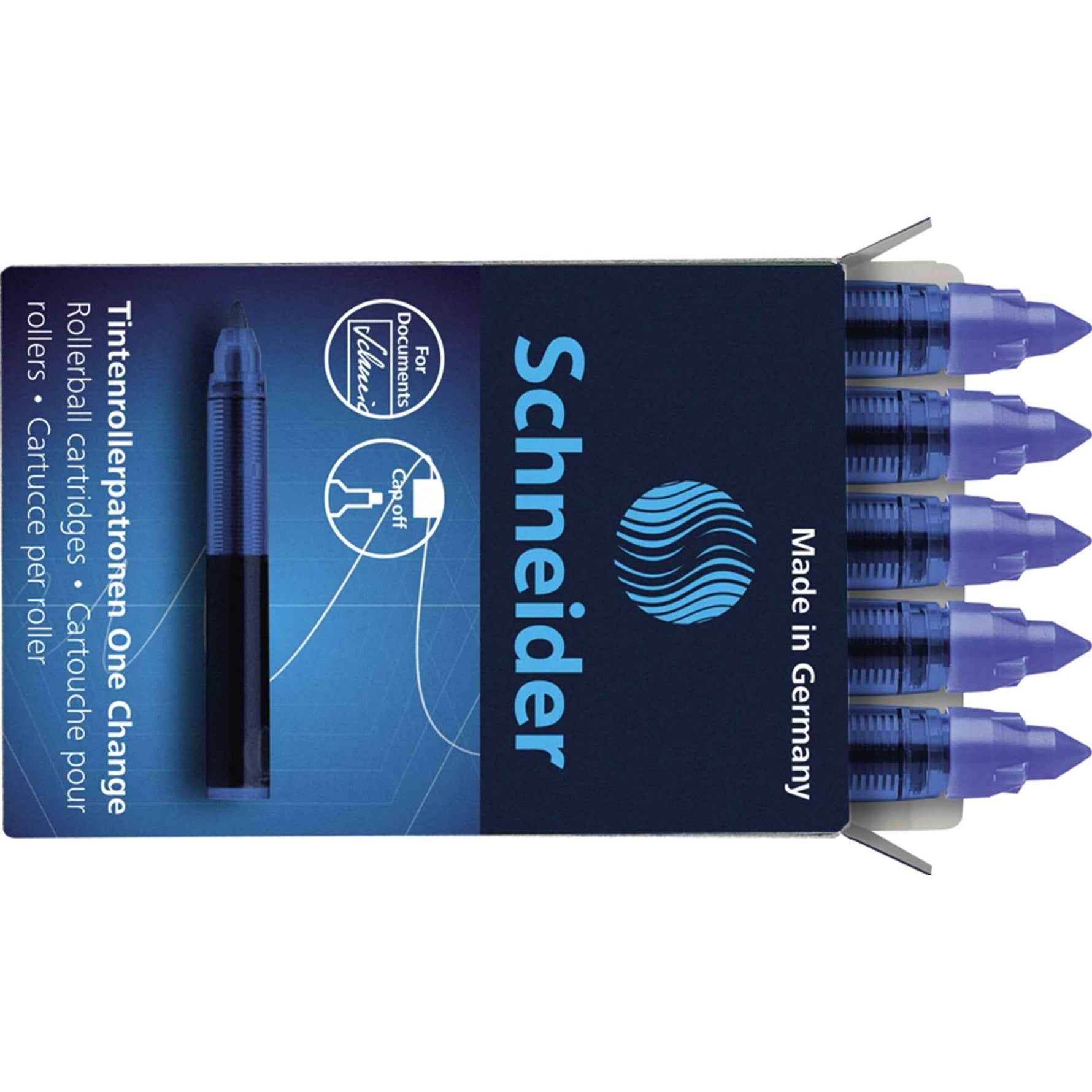 Schneider Nachfüllpatrone Tintenroller One Change 5 St./Pack.