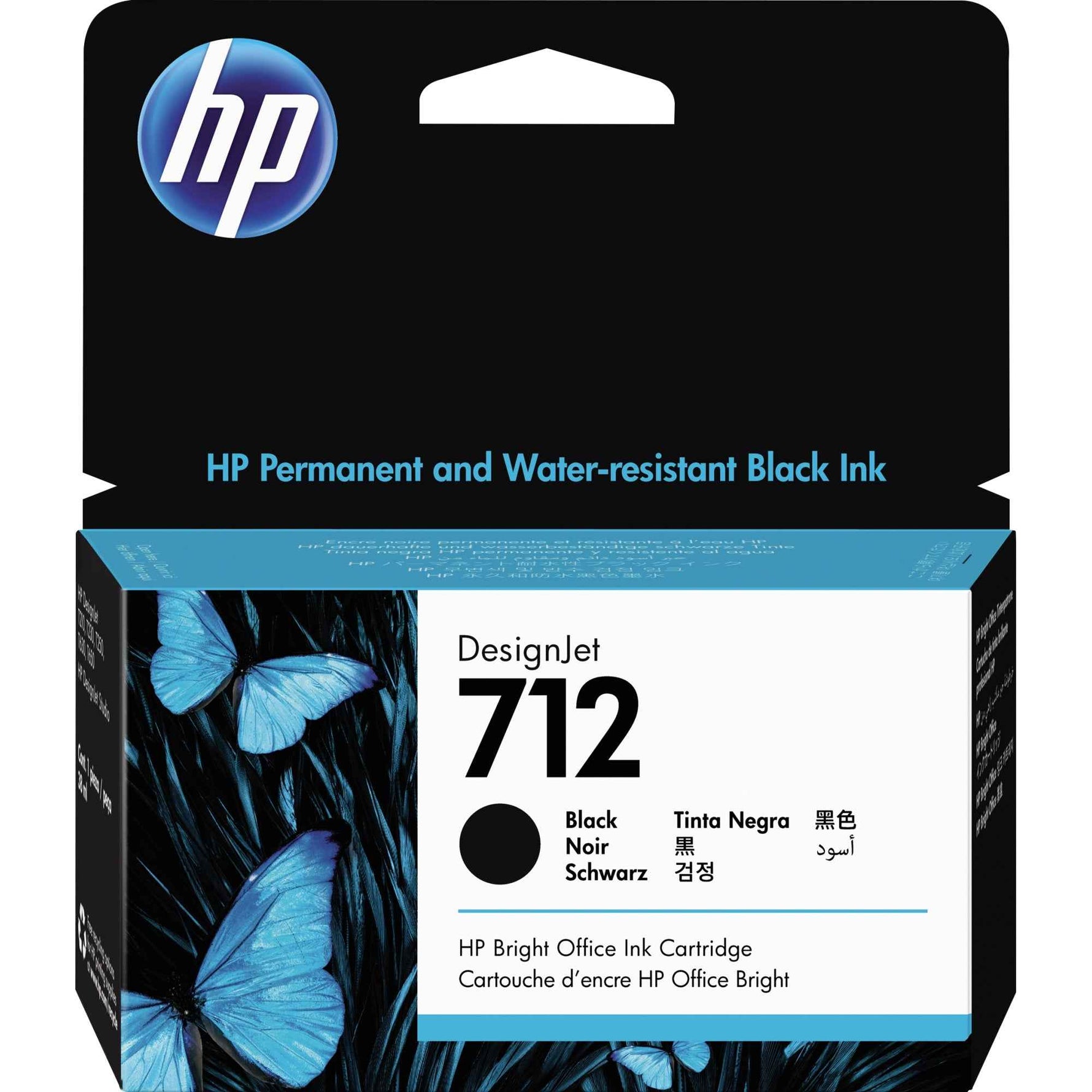 HP Tintenpatrone 712 schwarz
