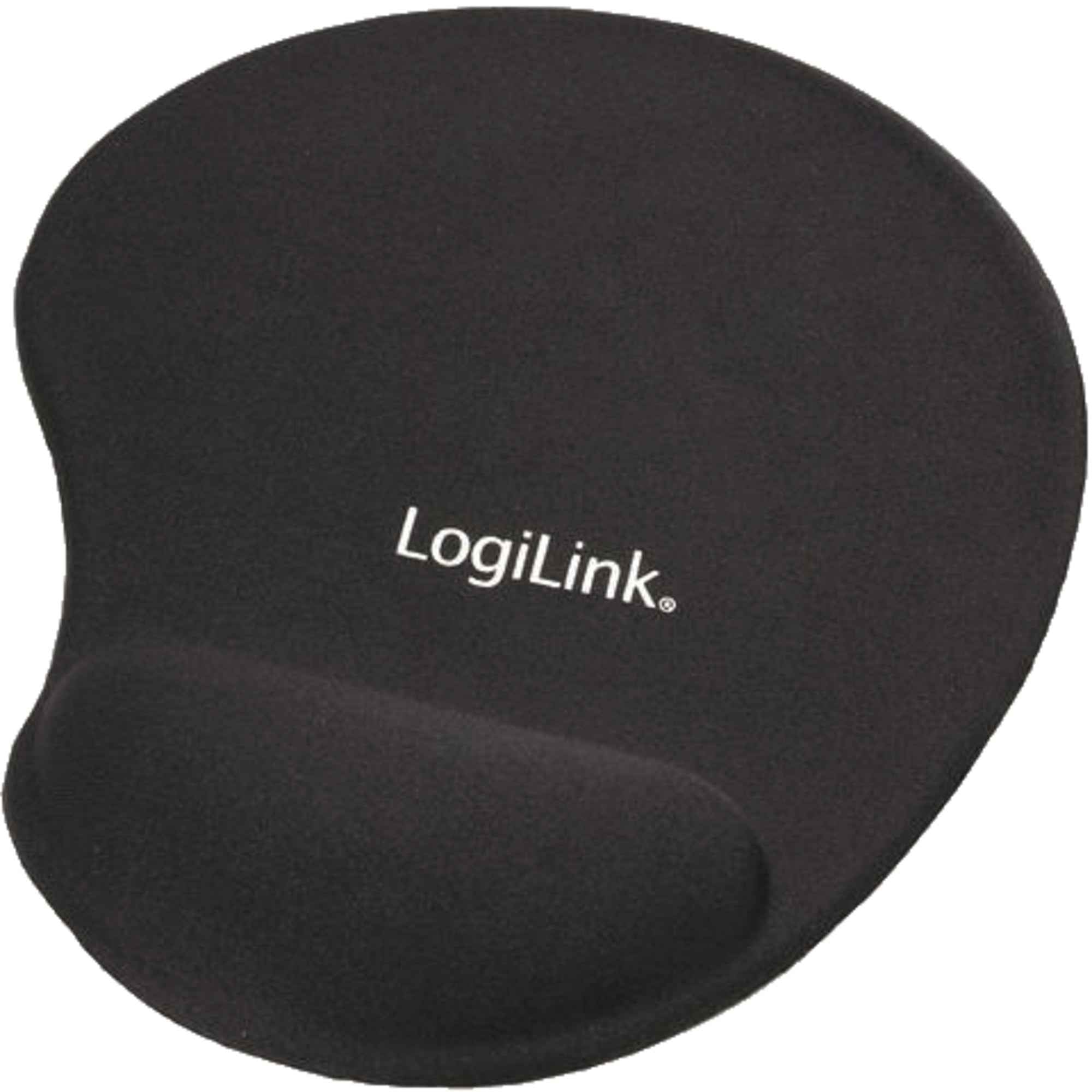 LogiLink Mauspad schwarz