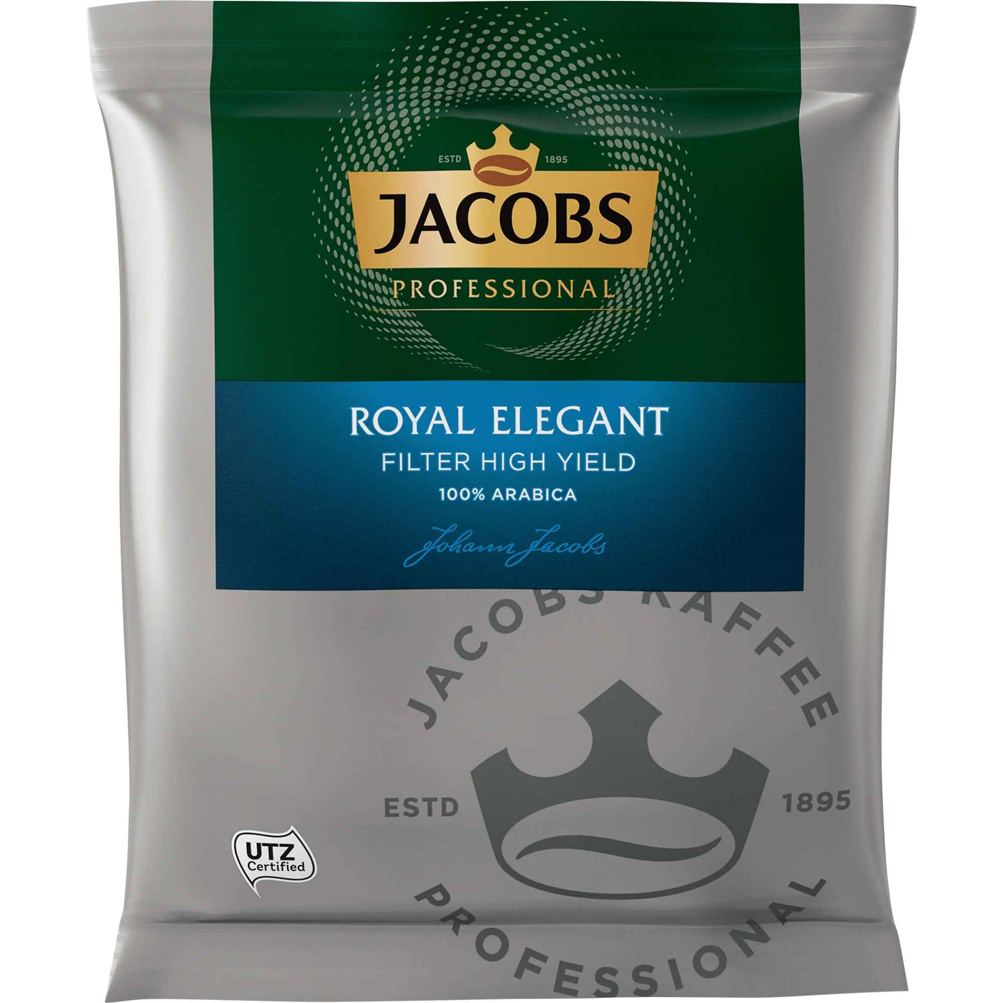 JACOBS Kaffee Royal Elegant Portionsbeutel 72 x 70 g/Pack.