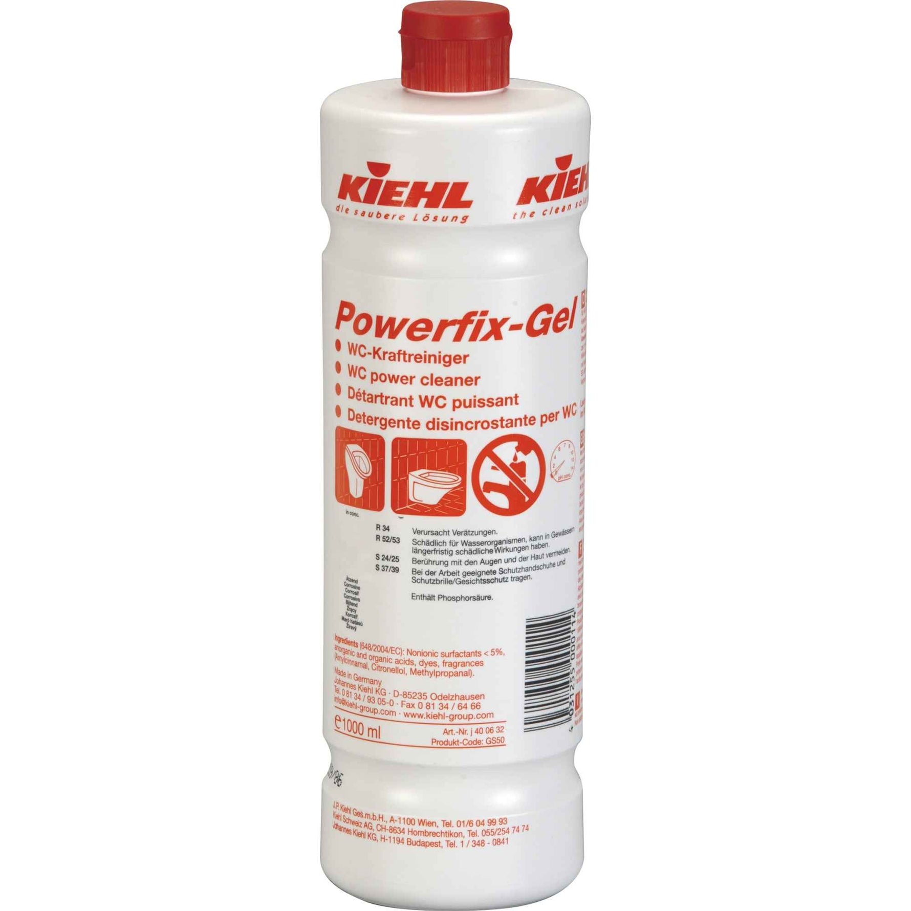 Kiehl WC-Reiniger Powerfix-Gel