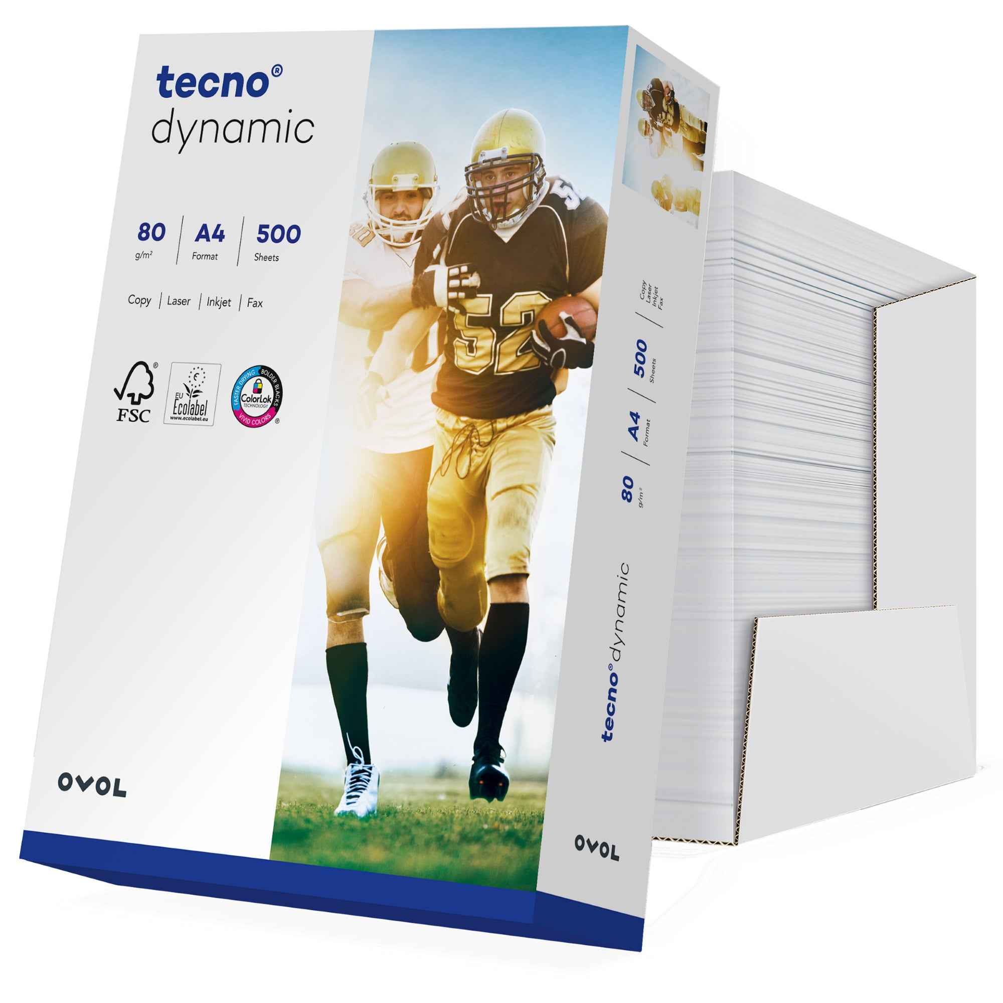 tecno Kopierpapier Dynamic DIN A4 2.500 Bl./Pack.