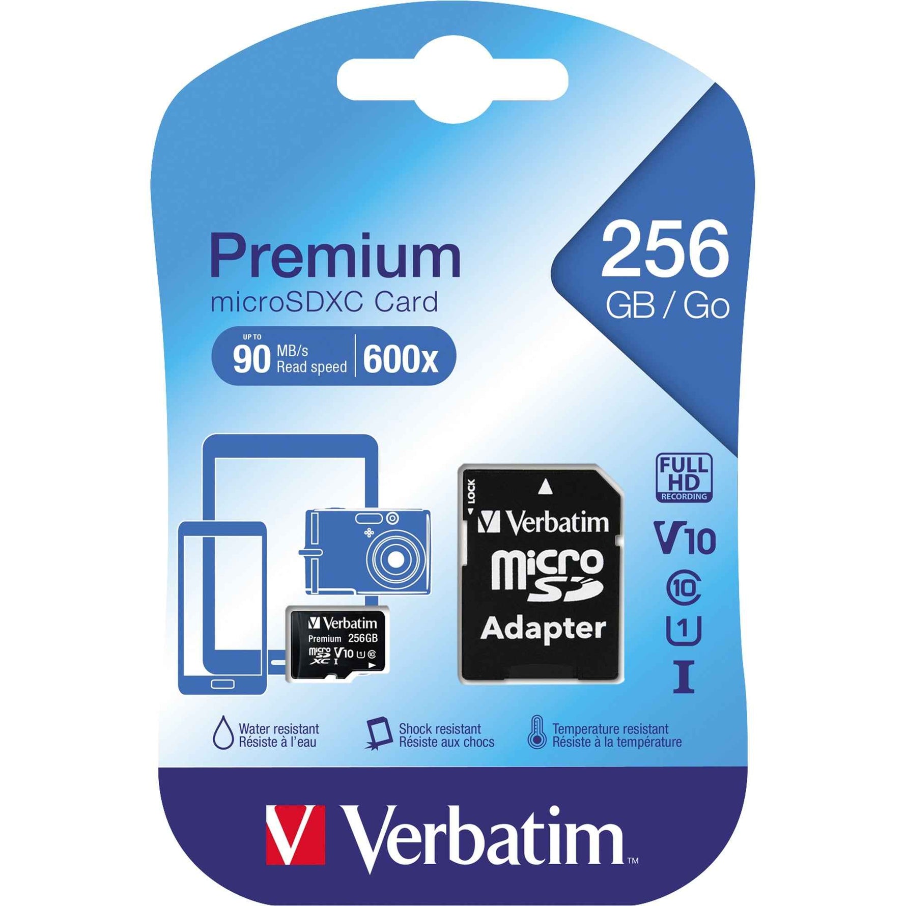 Verbatim Speicherkarte microSDXC 256 Gbyte