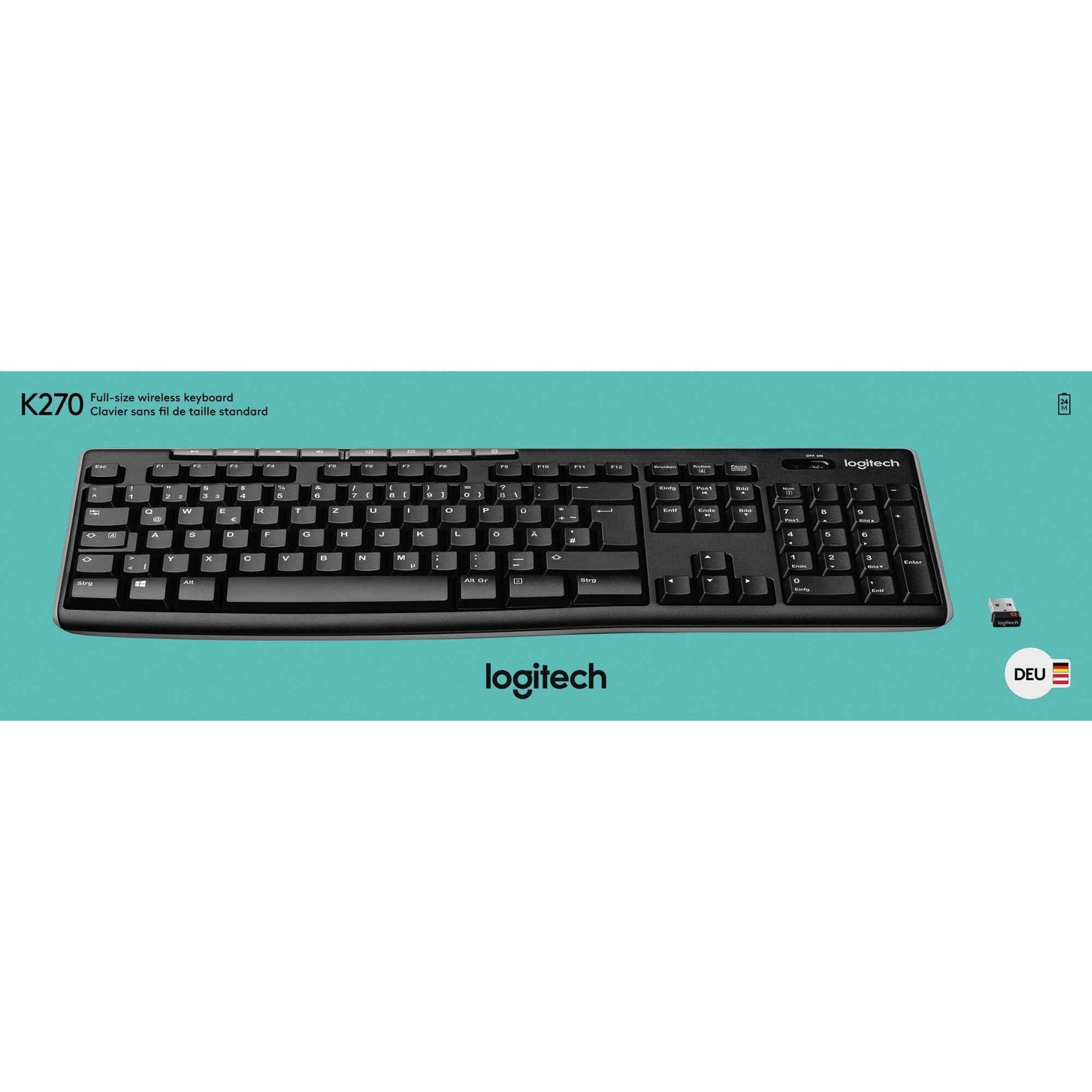 Logitech Tastatur K270