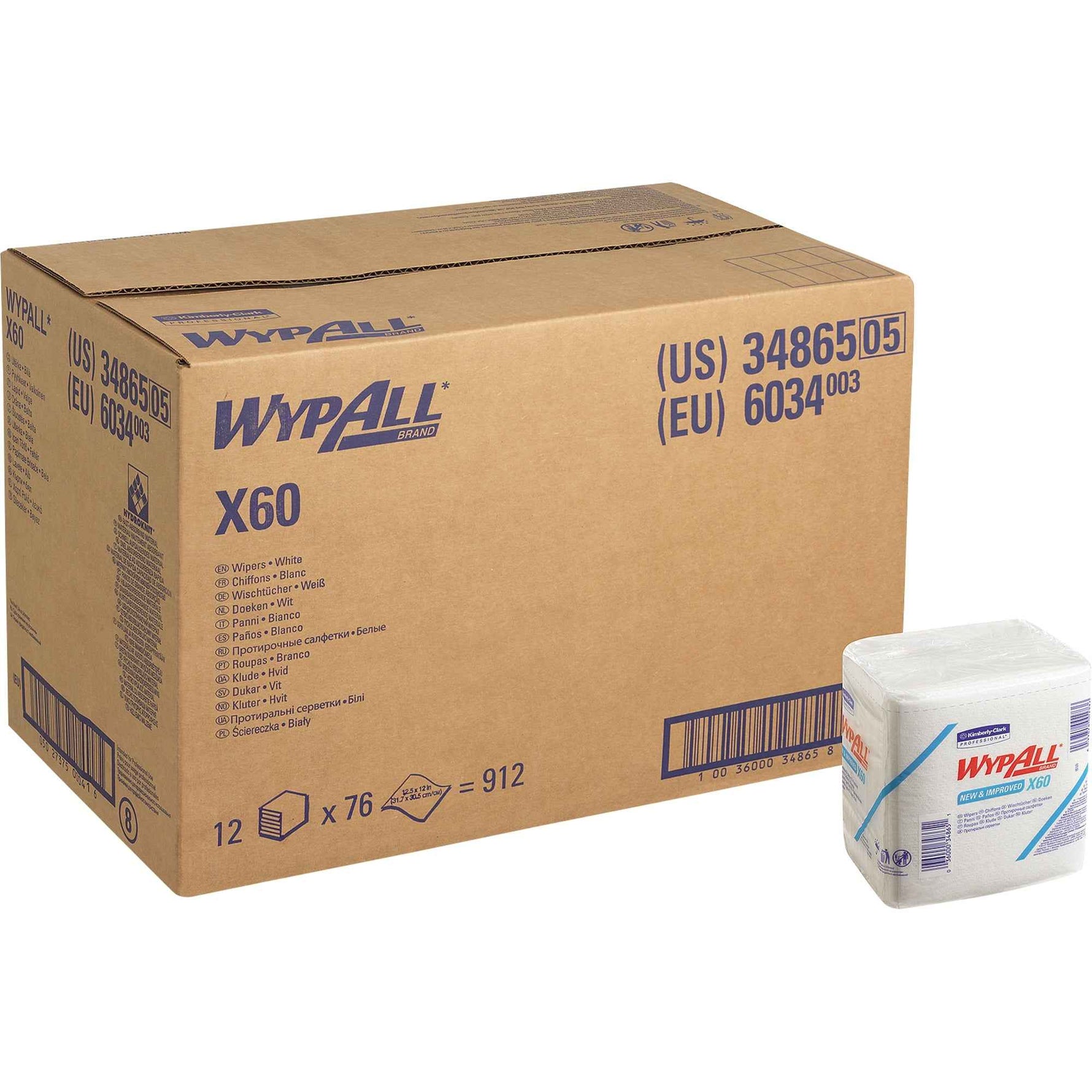 WYPALL* Wischtücher X60