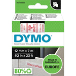 DYMO® Schriftbandkassette D1 12 mm x 7 m (B x L) weiß