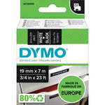 DYMO® Schriftbandkassette D1 19 mm x 7 m (B x L) schwarz