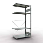 SCHULTE Anbauregal MULTIplus150 5 Fachböden
