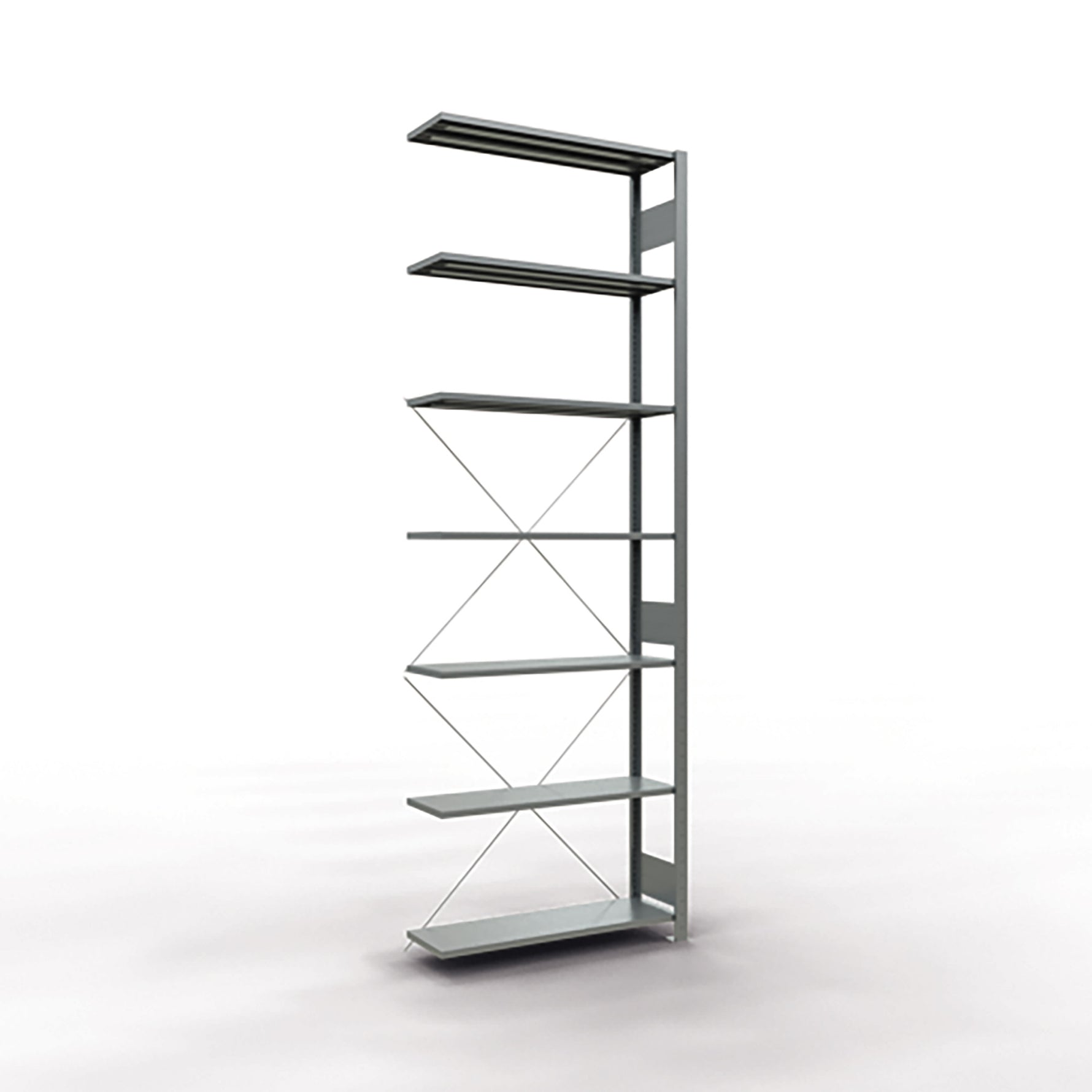 SCHULTE Anbauregal MULTIplus150 7 Fachböden – Produktbild 2