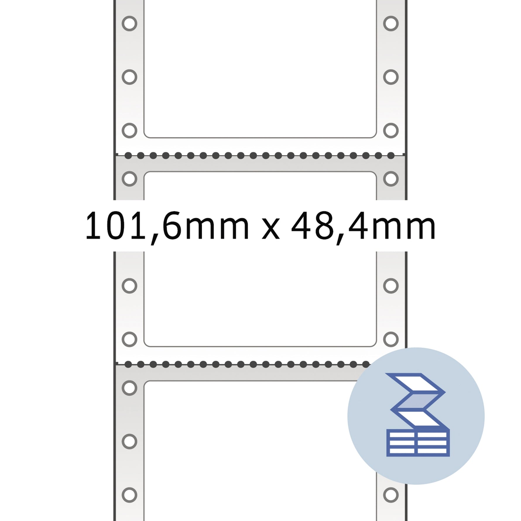 HERMA Endlosetikett 101,6 x 48,4 mm (B x H) - Wiepa Bürofachpartner