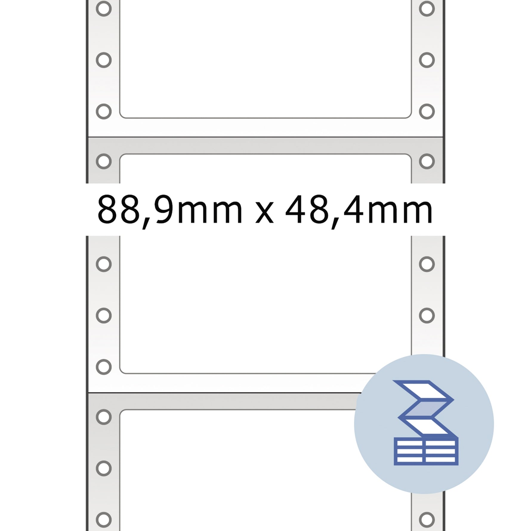 HERMA Endlosetikett 88,9 x 48,4 mm (B x H) - Wiepa Bürofachpartner