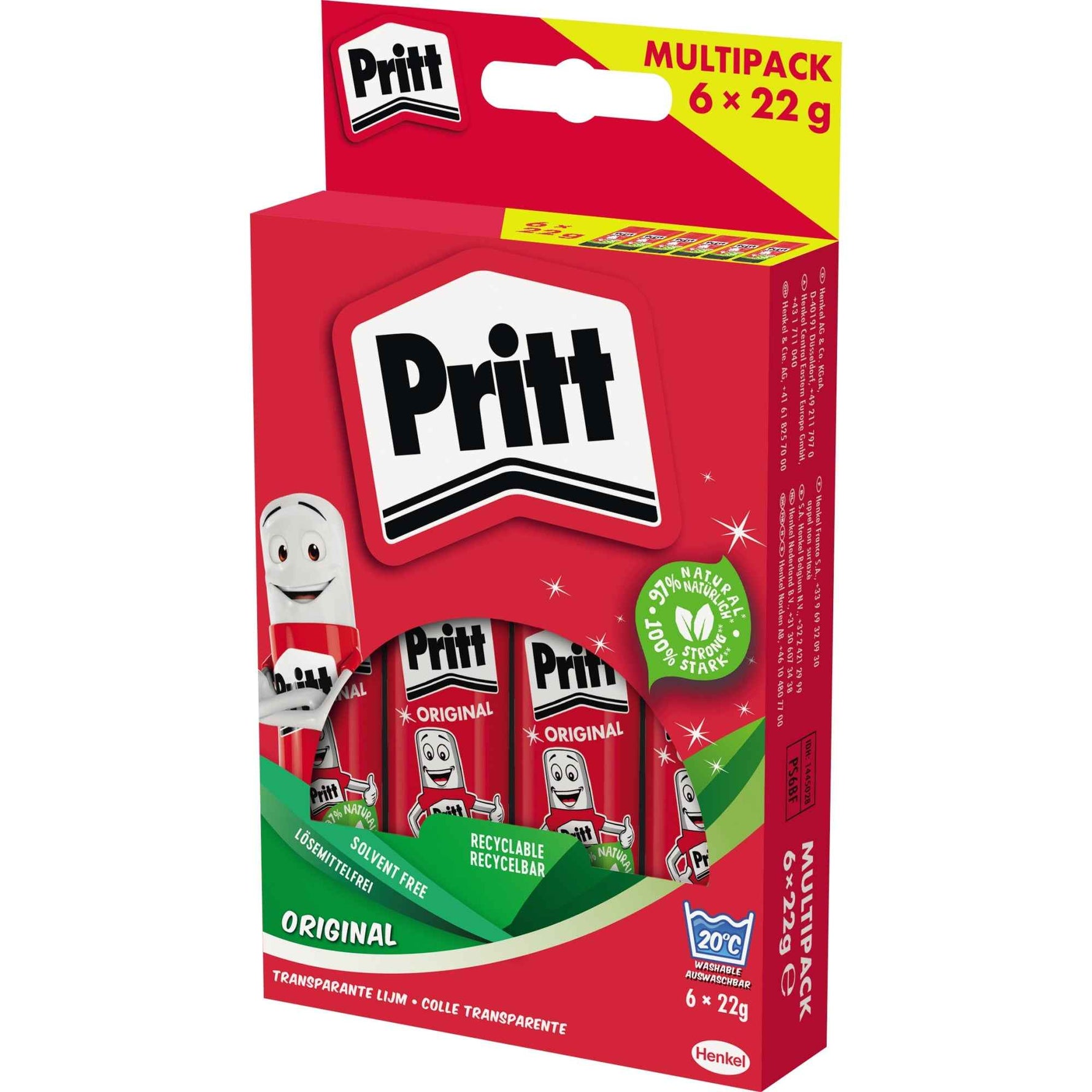 Pritt Klebestift Original Multipack