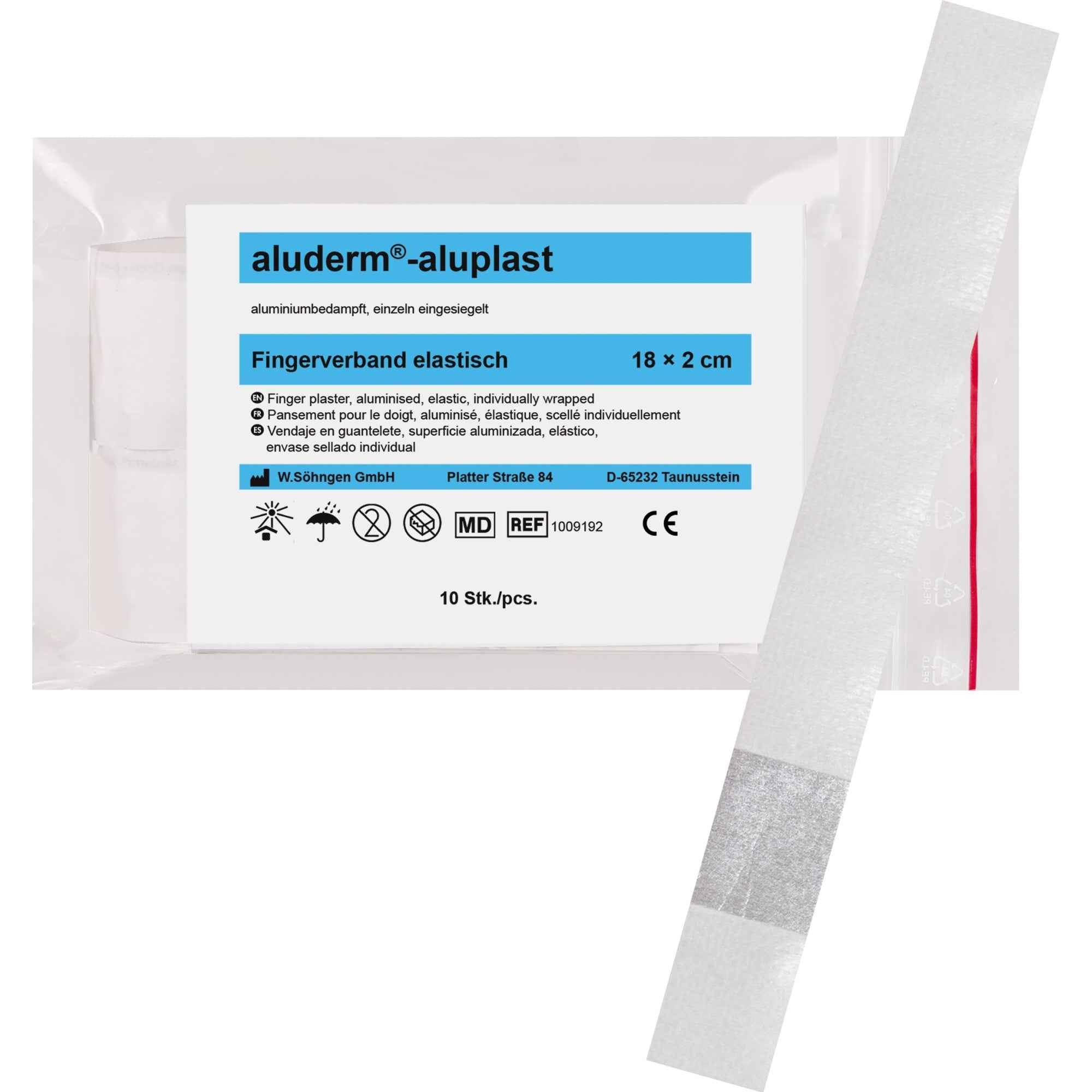 aluderm® Pflaster aluplast 2 x 18 cm (B x L)